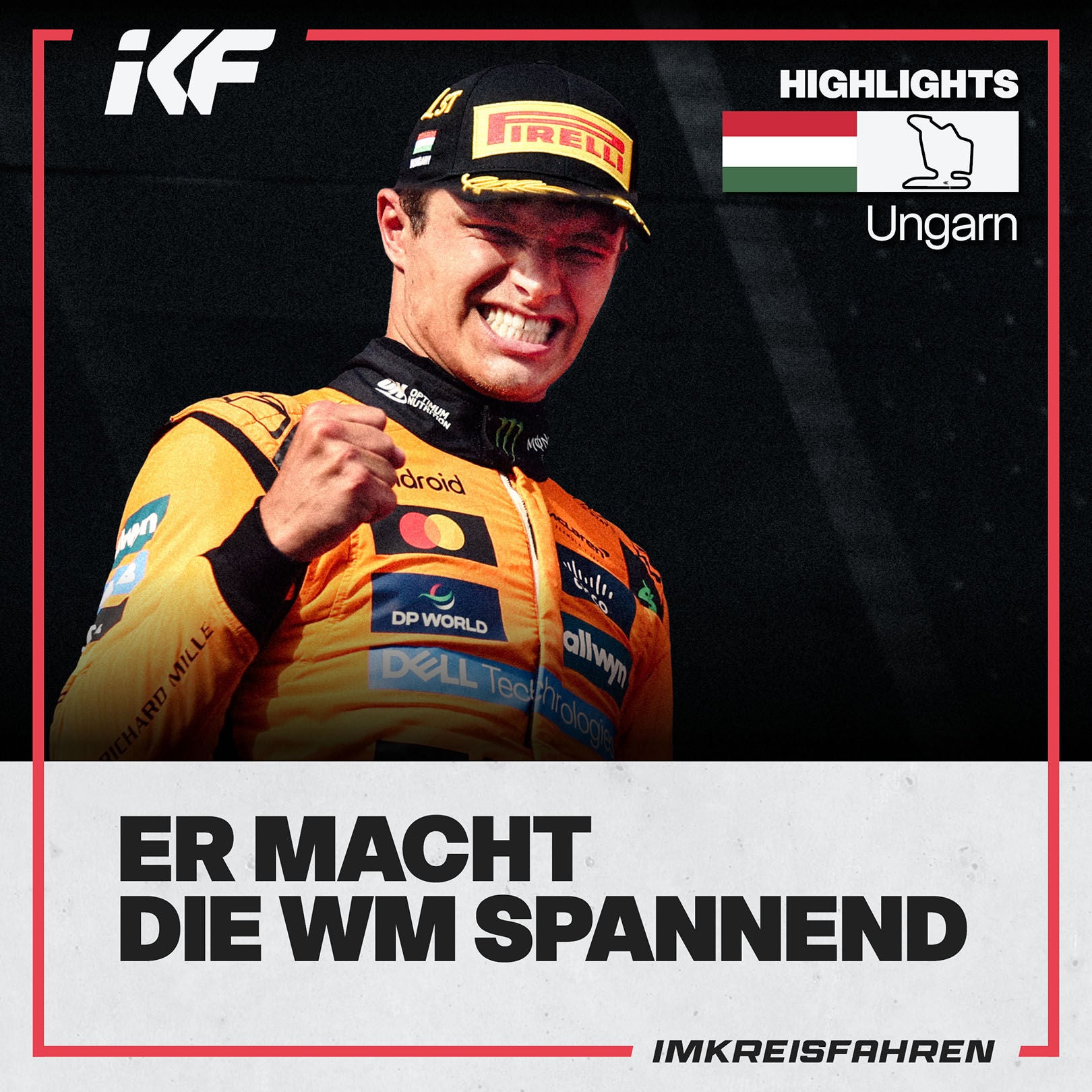 Norris macht die WM spannend! | Highlights Ungarn