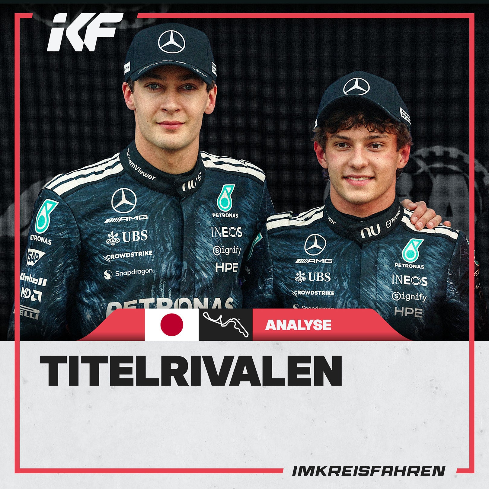 Antonelli glänzt erneut – Bearman-Crash sorgt für Diskussionen | Analyse & Highlights Japan-GP