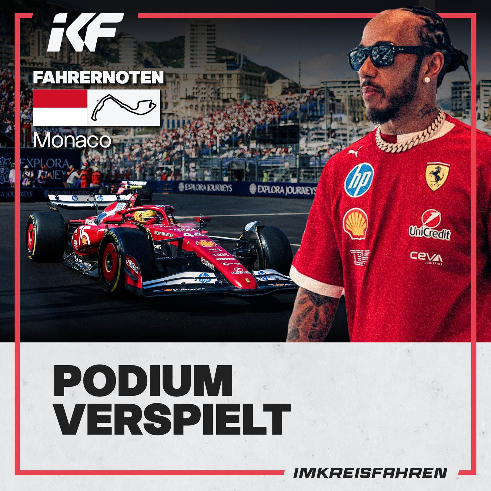 Podium verspielt | Fahrernoten Monaco