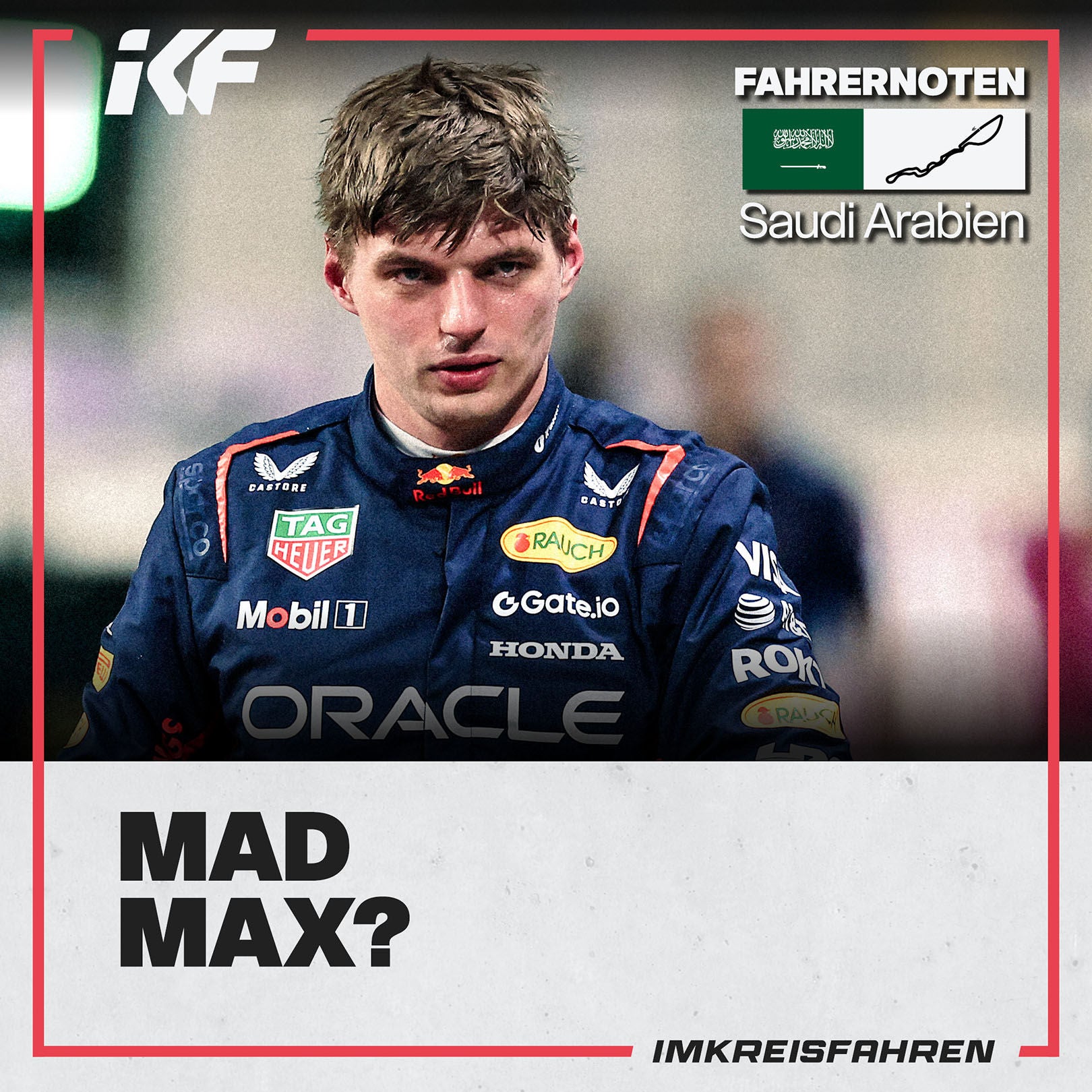 Mad Max? Fahrernoten Saudi Arabien