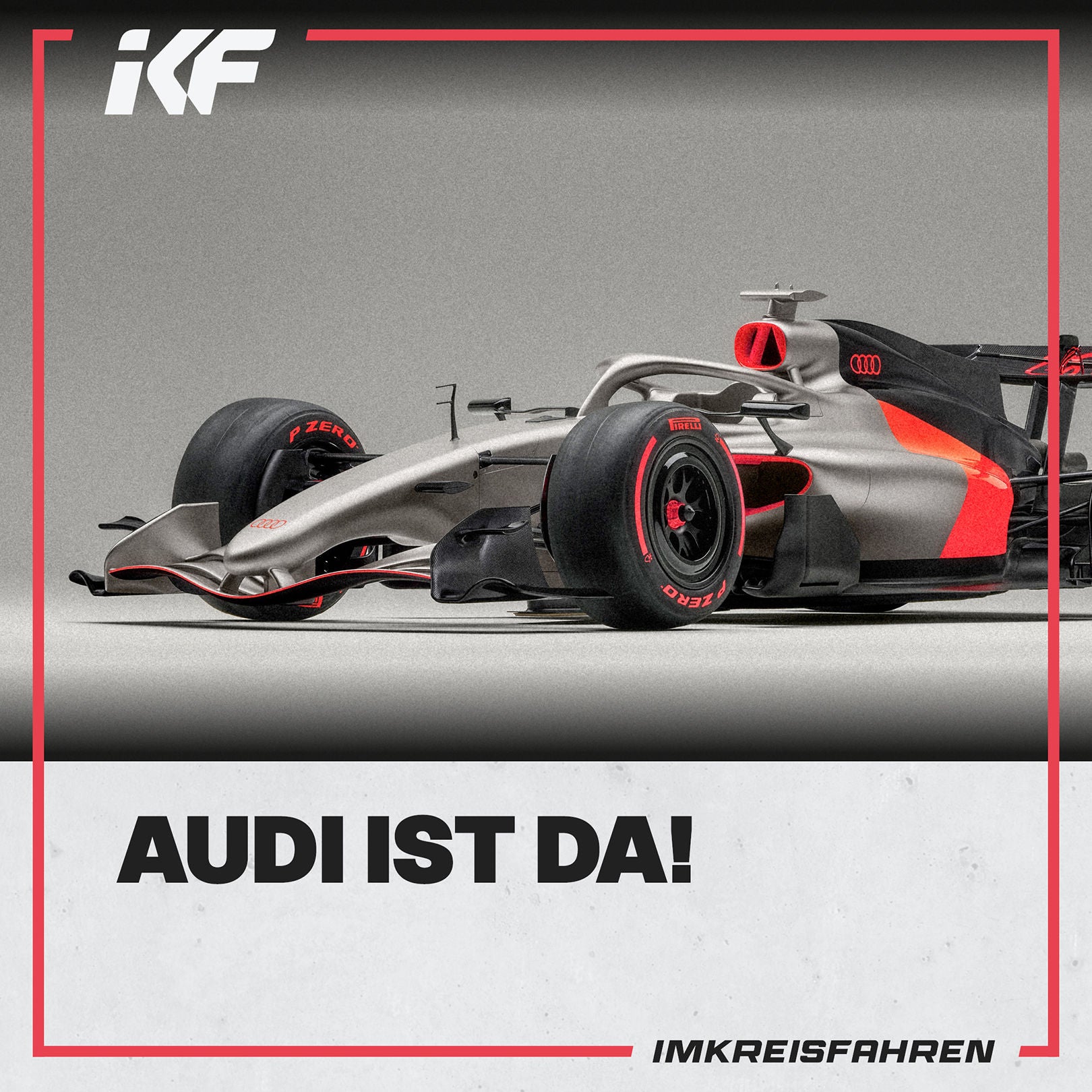 Audi zeigt Flagge!
