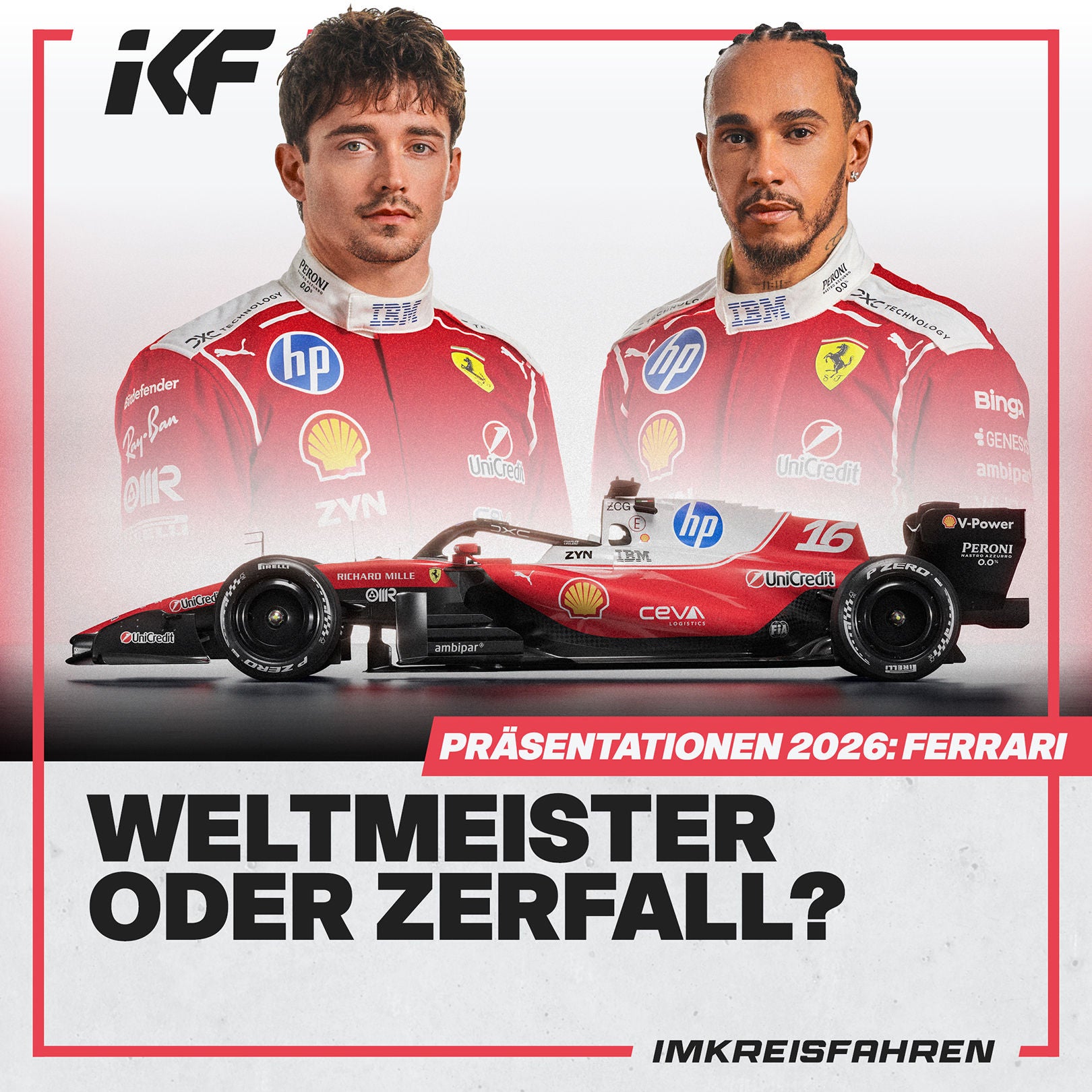Ferrari SF-26 – Präsentation, neue Lackierung & riesige Erwartungen für 2026