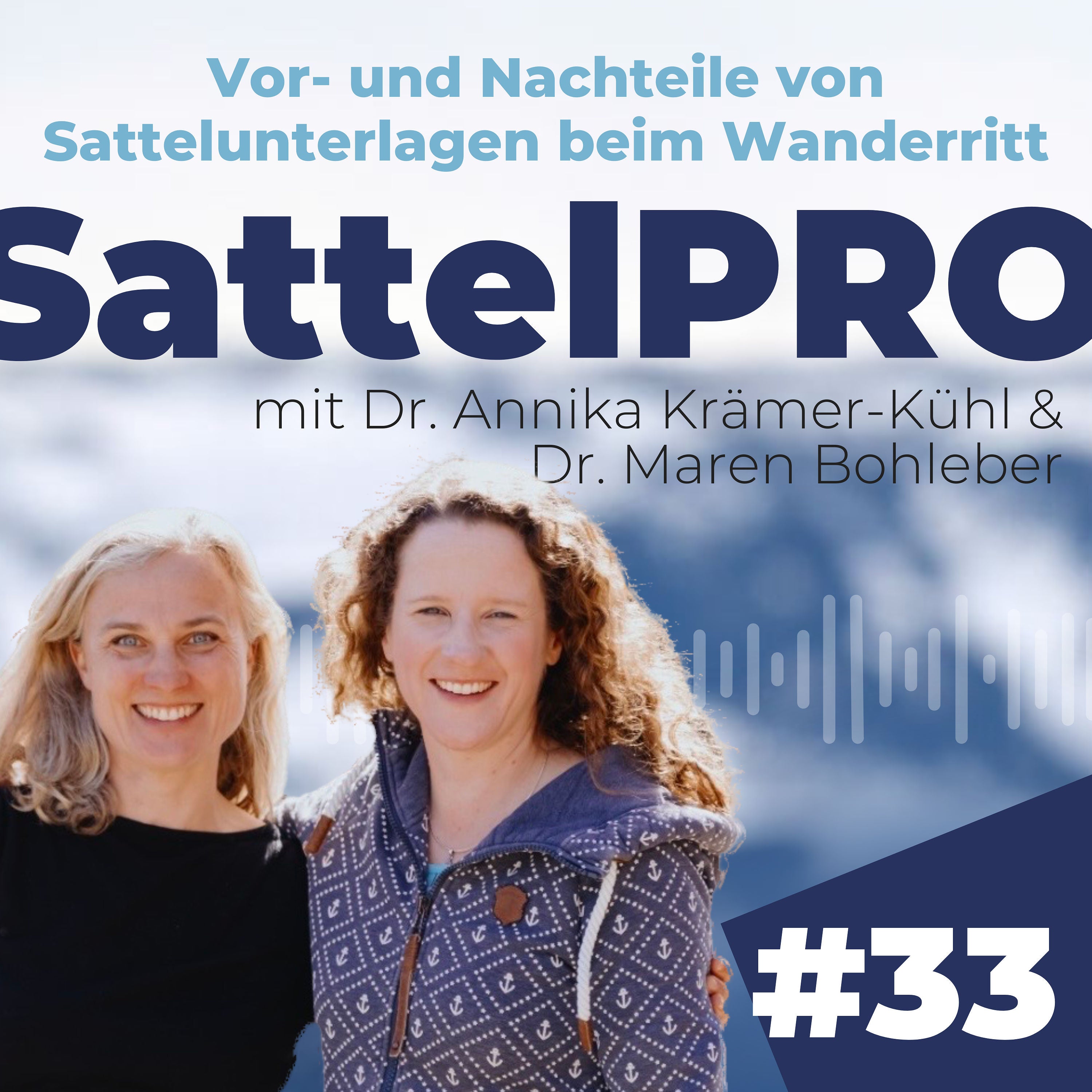 #33 Vor- und Nachteile von Sattelunterlagen (nicht nur) beim Wanderritt | zu Gast bei Dr. Annika Krämer-Kühl