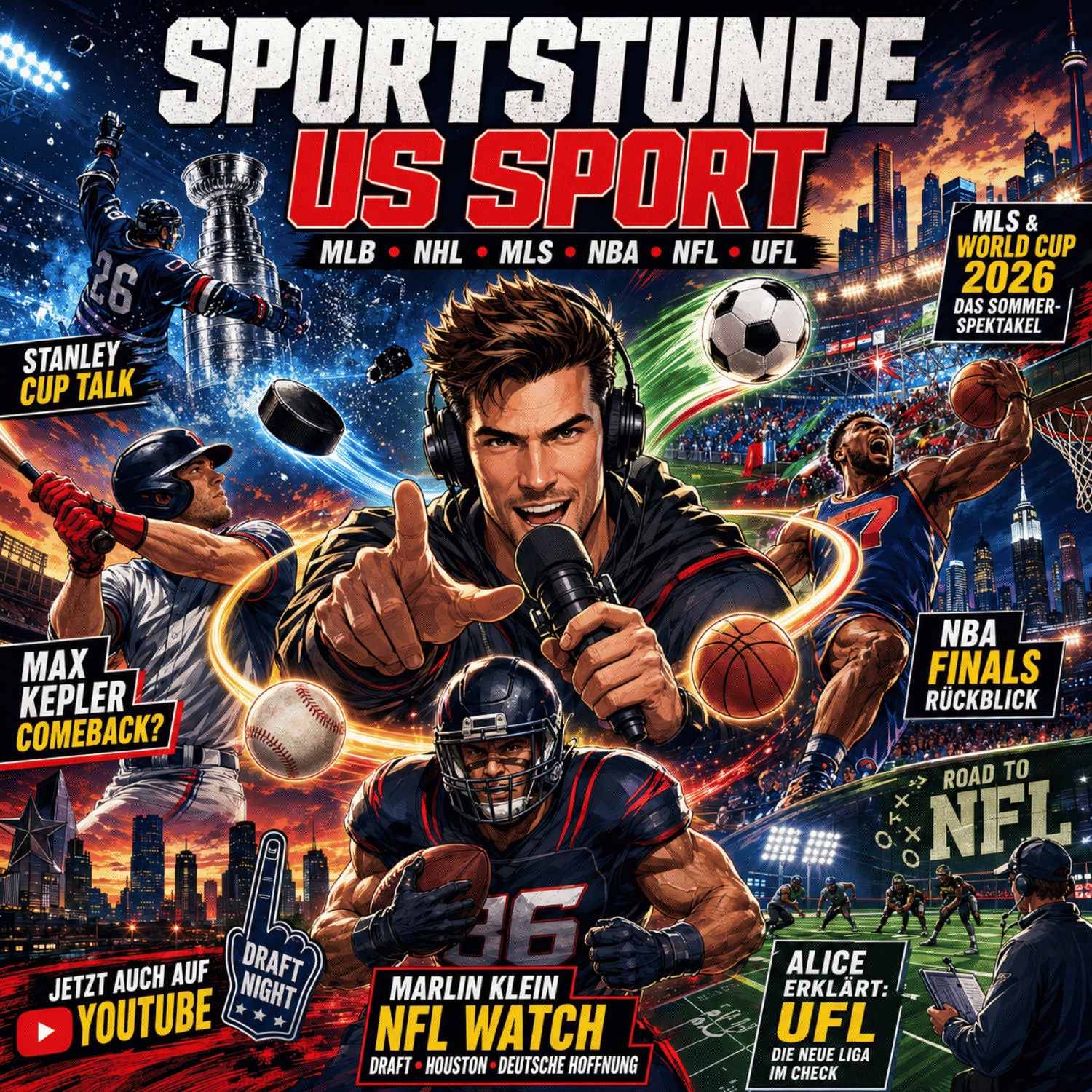 Kepler-Comeback, Stanley-Cup-Triumph, Knicks-Meisterschaft und Marlin Kleins NFL-Start