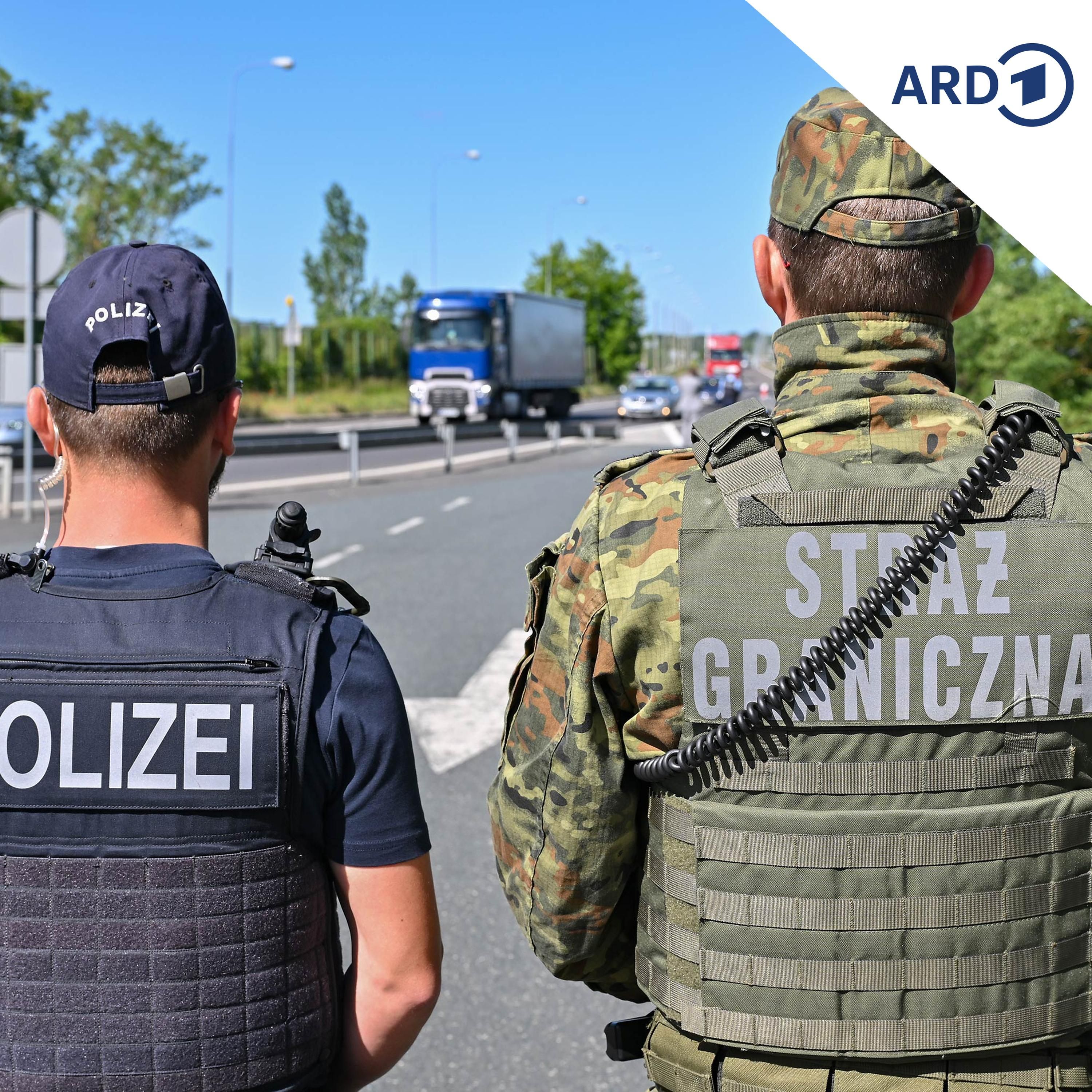 Polizeieinsatz im Grenzgebiet
