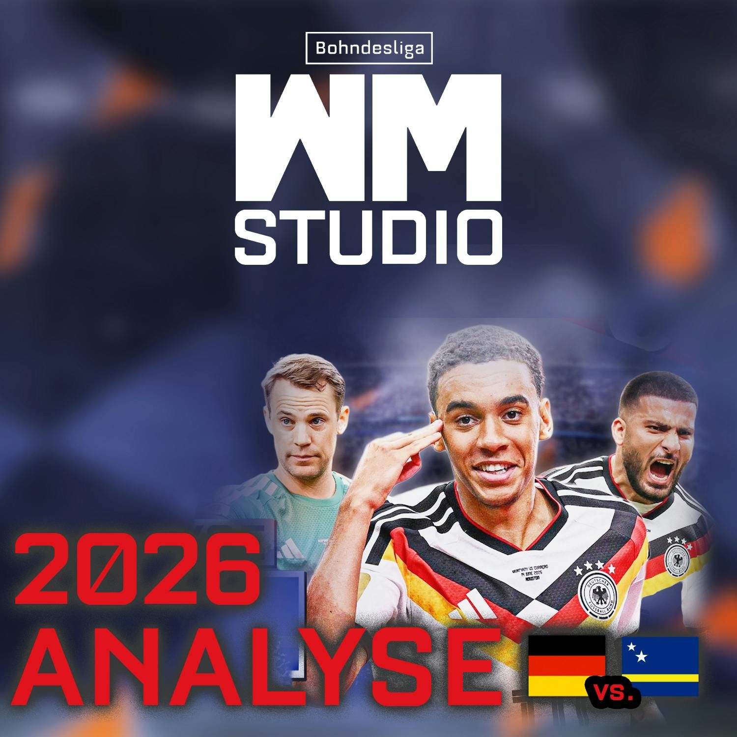 WM-Studio 2026: SO startet man in eine WM! DEUTSCHLAND 7 Curacao 1