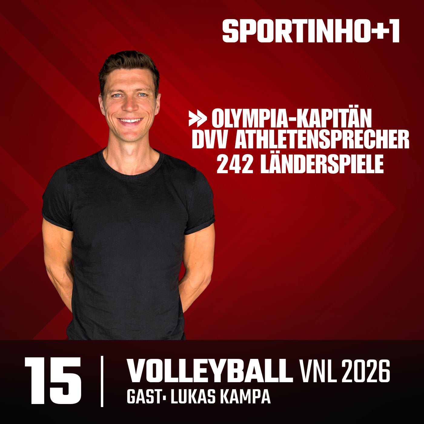 Heiße Phase in der Volleyball Nations League! Mit Lukas Kampa - ohne Hydration Break
