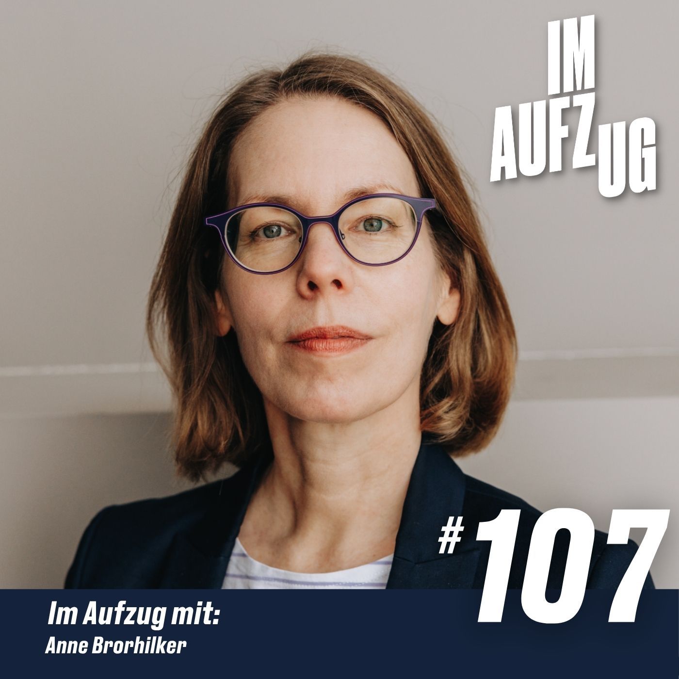 Im Aufzug mit Anne Brorhilker