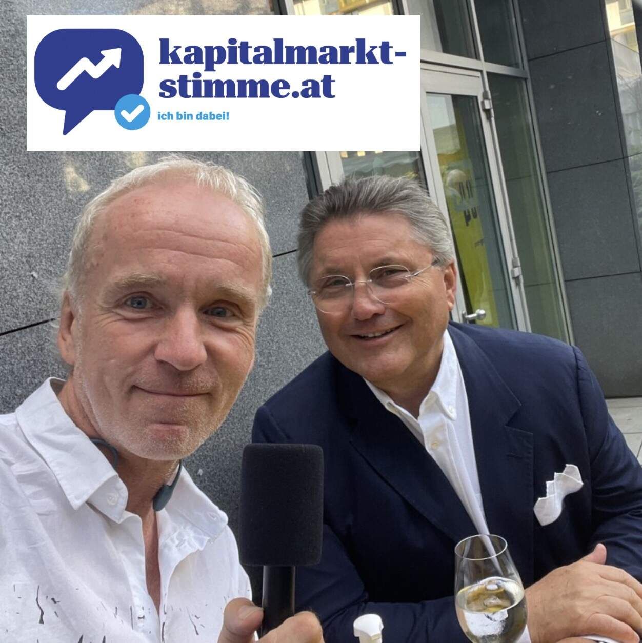 Kapitalmarktstimmen live vom Porr Kundengartenfest