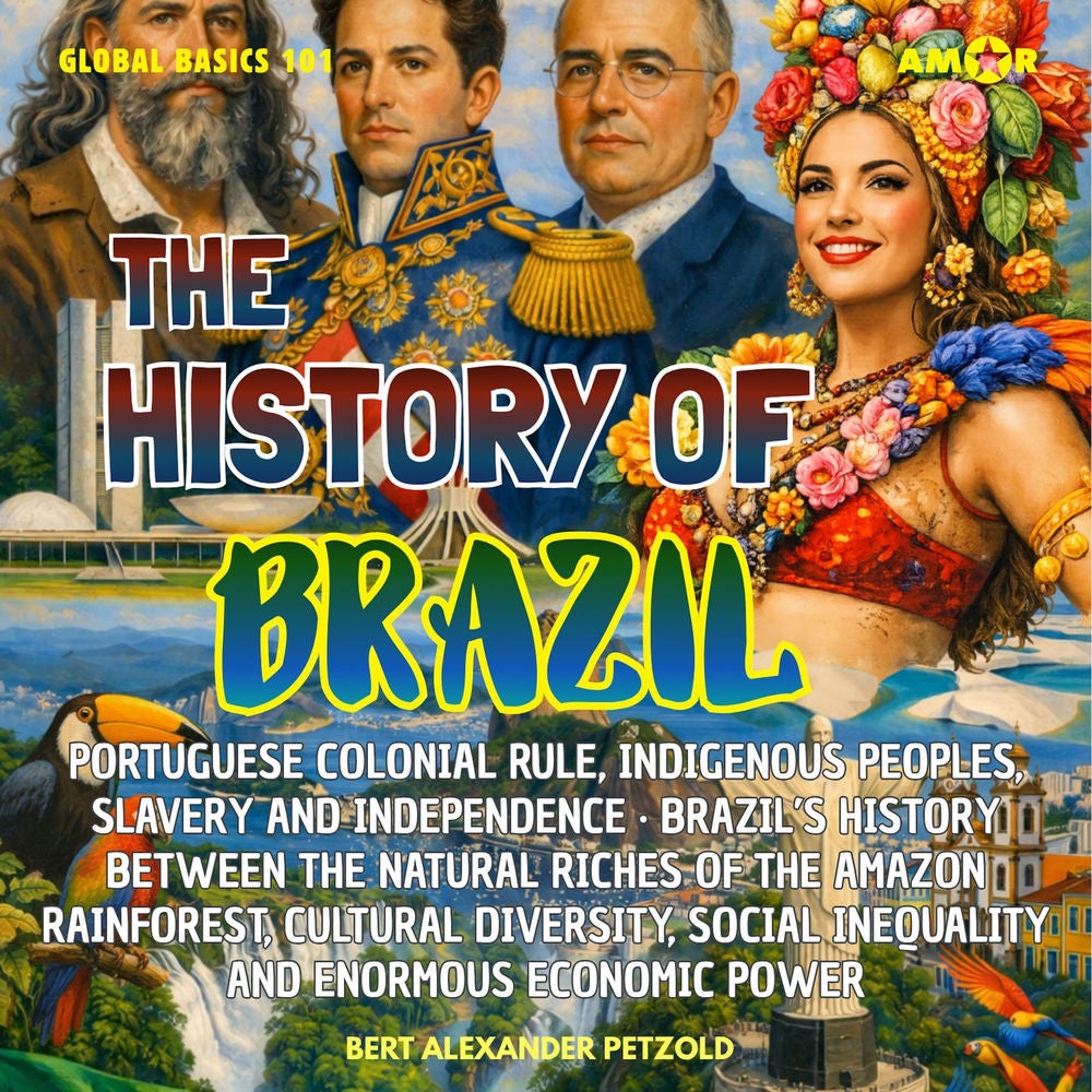 The History of Brazil - Colonial Rule, Indigenous Peoples, Slavery and Independence - Natural Riches, Cultural Diversity and Econo