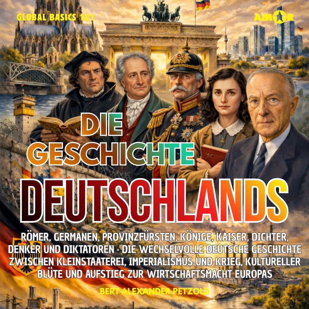 Die Geschichte Deutschlands - Römer, Germanen, Kaiser, Dichter und Diktatoren - Von der Kleinstaaterei zur Wirtschaftsmacht Europa