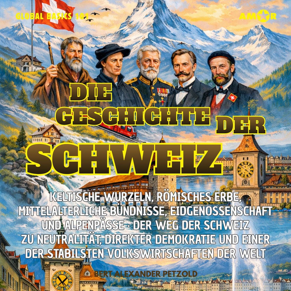Die Geschichte der Schweiz - Keltische Wurzeln, römisches Erbe, mittelalterliche Bündnisse, Eidgenossenschaft und Alpenpässe - Neu