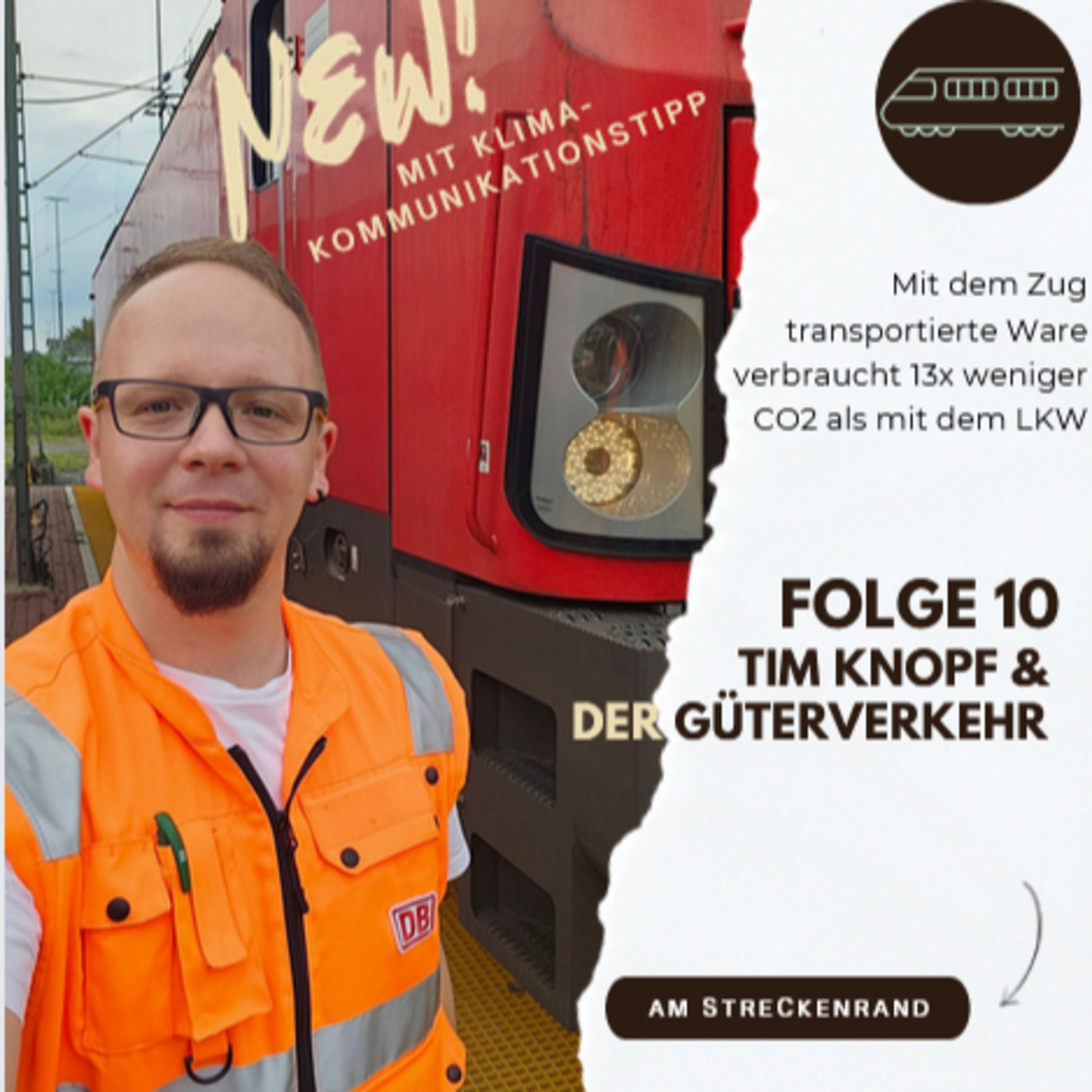 TRAINfluencer (Tim Knopf) im Talk: Nachhaltiger Güterverkehr und die Öko-Bilanz des Online-Handels