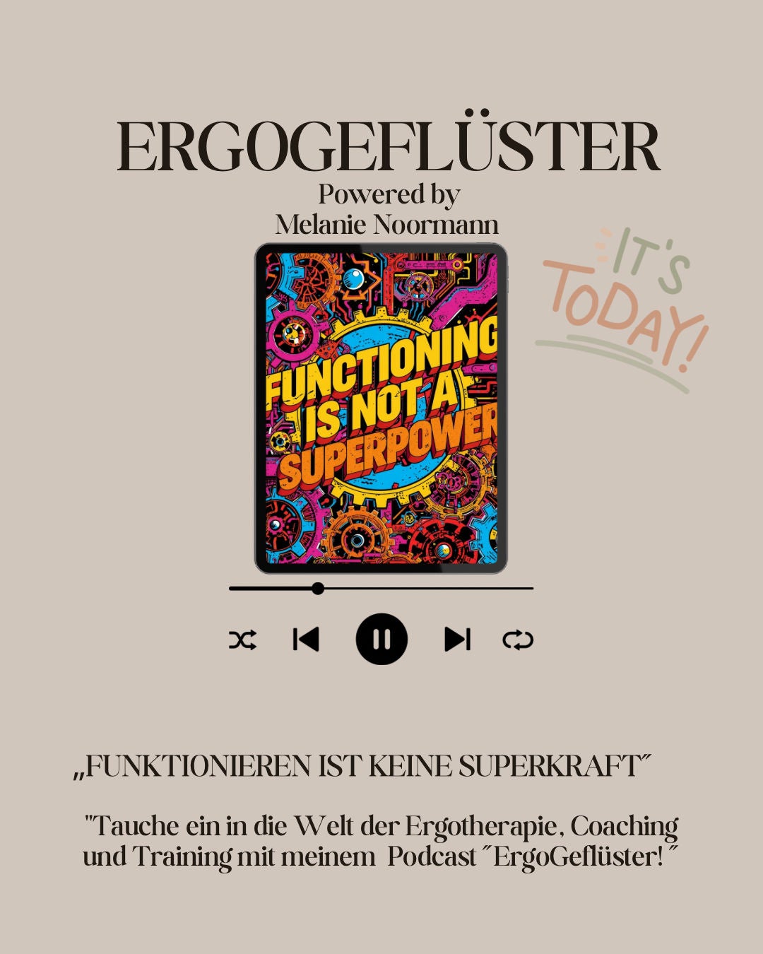 „Funktionieren ist keine Superkraft“