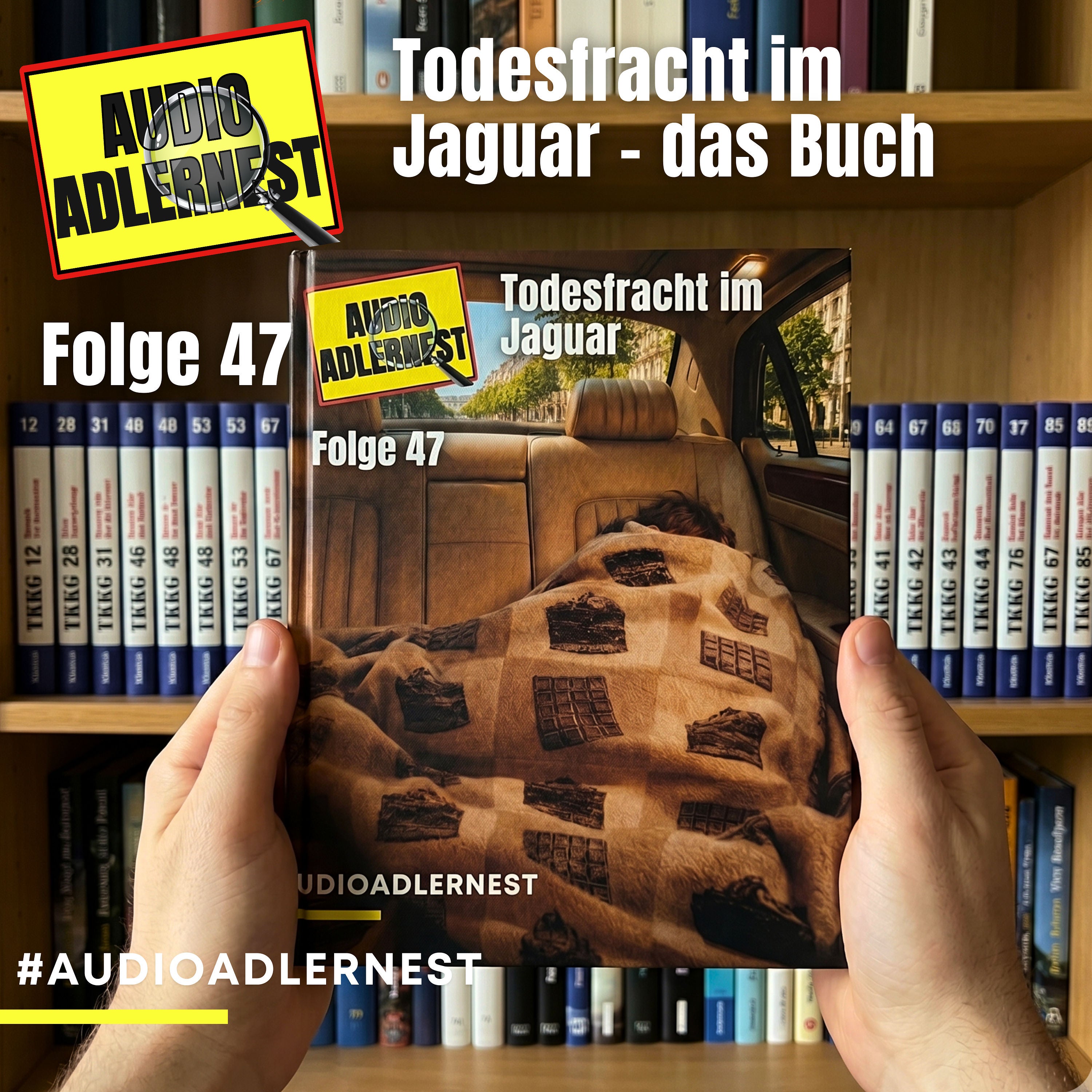 Todesfracht im Jaguar - Das Buch - TKKG Folge 47 - Audio Adlernest (#133)