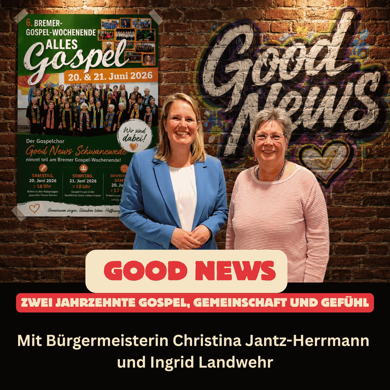 Folge 102: GOOD NEWS – Zwei Jahrzehnte Gospel, Gemeinschaft und Gefühl