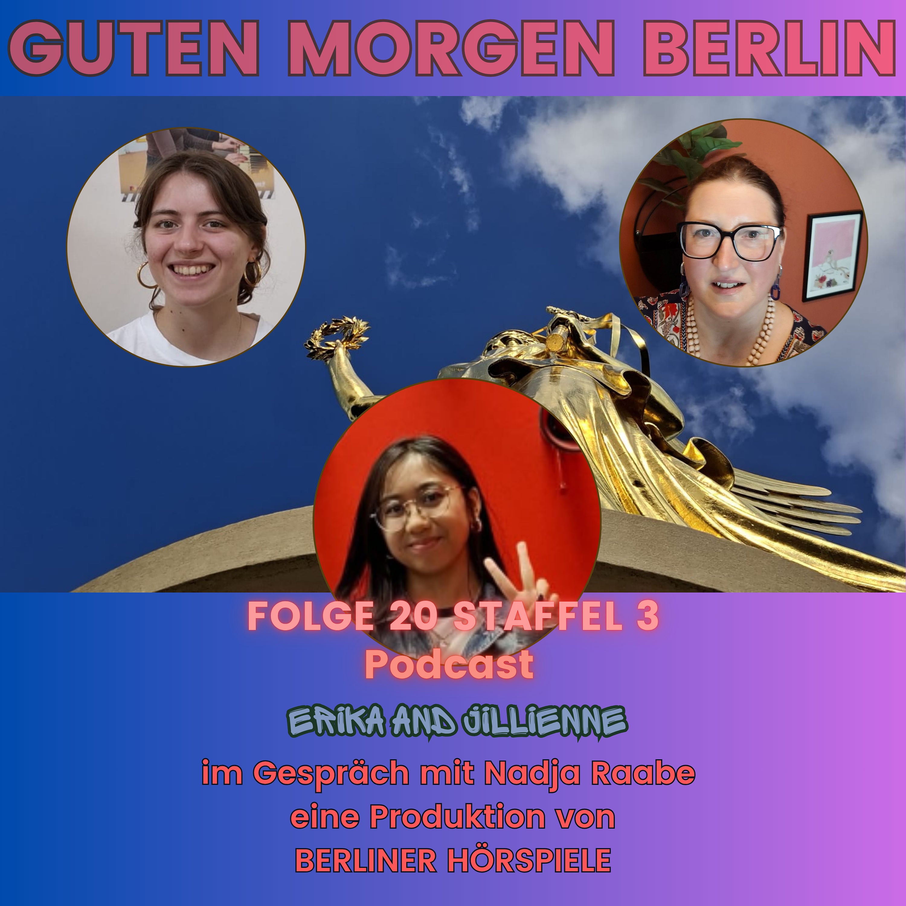 Erika und Jilliene zu Gast bei Guten Morgen Berlin - Der Podcast