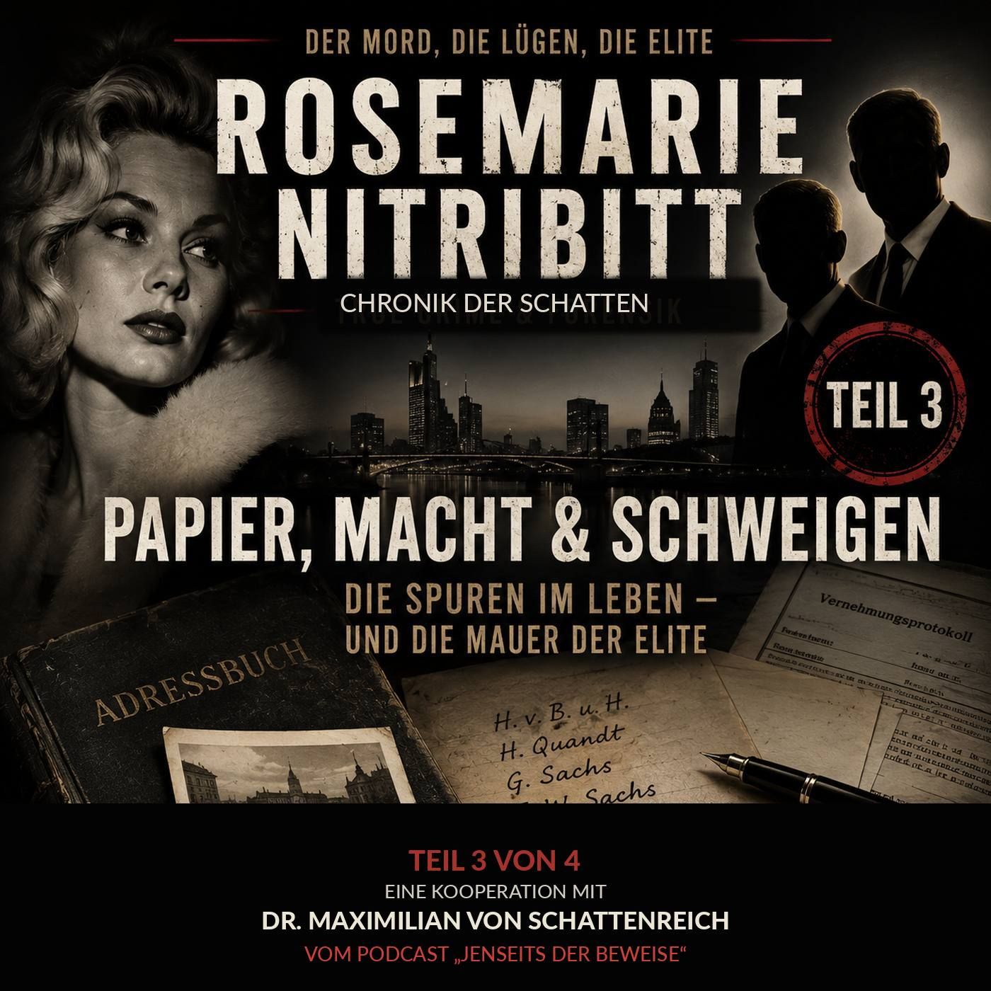 Rosemarie Nitribitt – Das Adressbuch und die Mauer des Schweigens | Teil 3