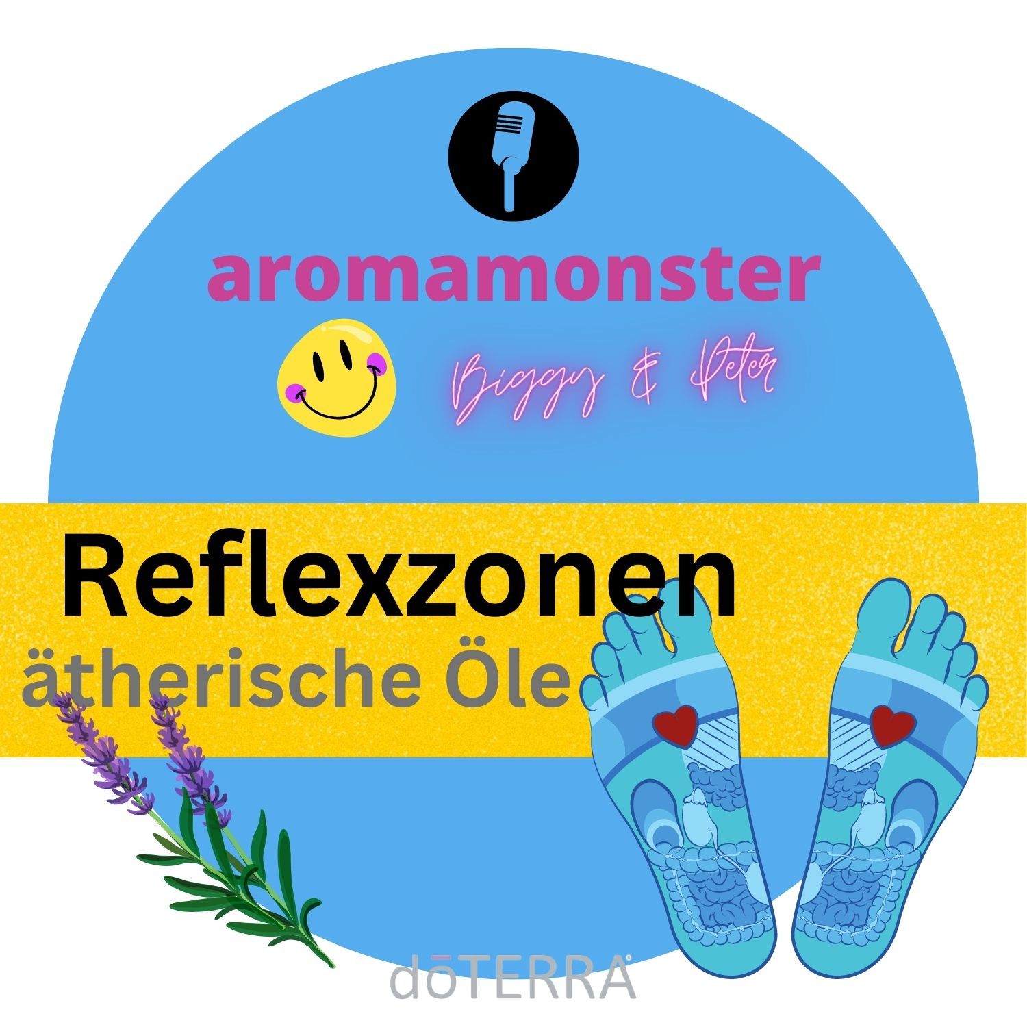 Reflexzonen und die Anwendung von ätherischen Ölen