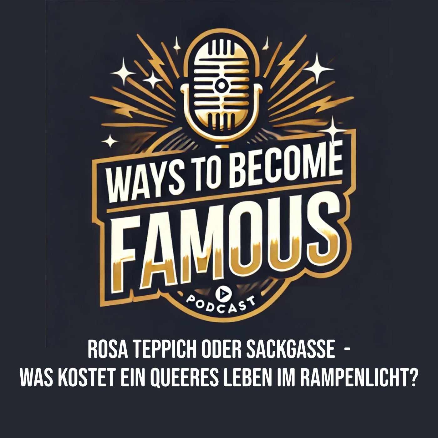 #36 Rosa Teppich oder Sackgasse - Was kostet ein queeres Leben im Rampenlicht?
