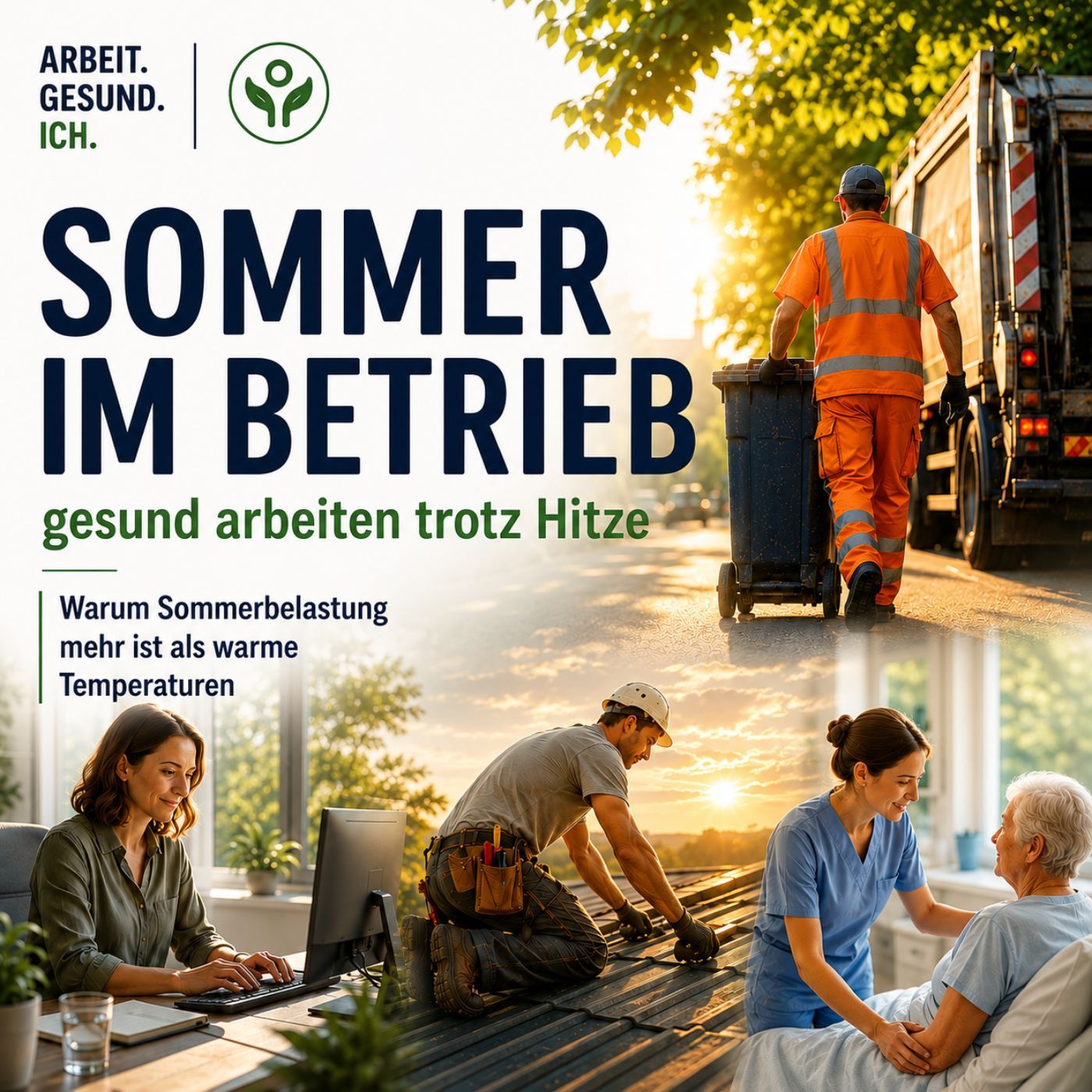 Sommer im Betrieb – gesund arbeiten trotz Hitze