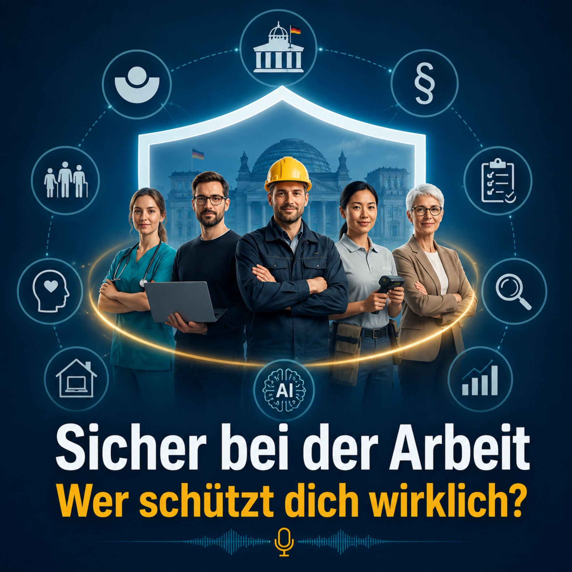 Sicher bei der Arbeit – wer schützt dich wirklich?