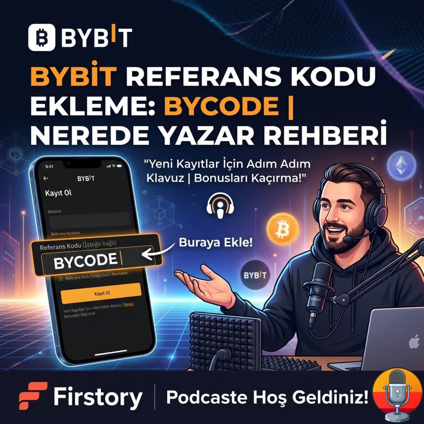 Bybit Referans Kodu Ekleme: BYCODE | Nerede Yazar Rehberi