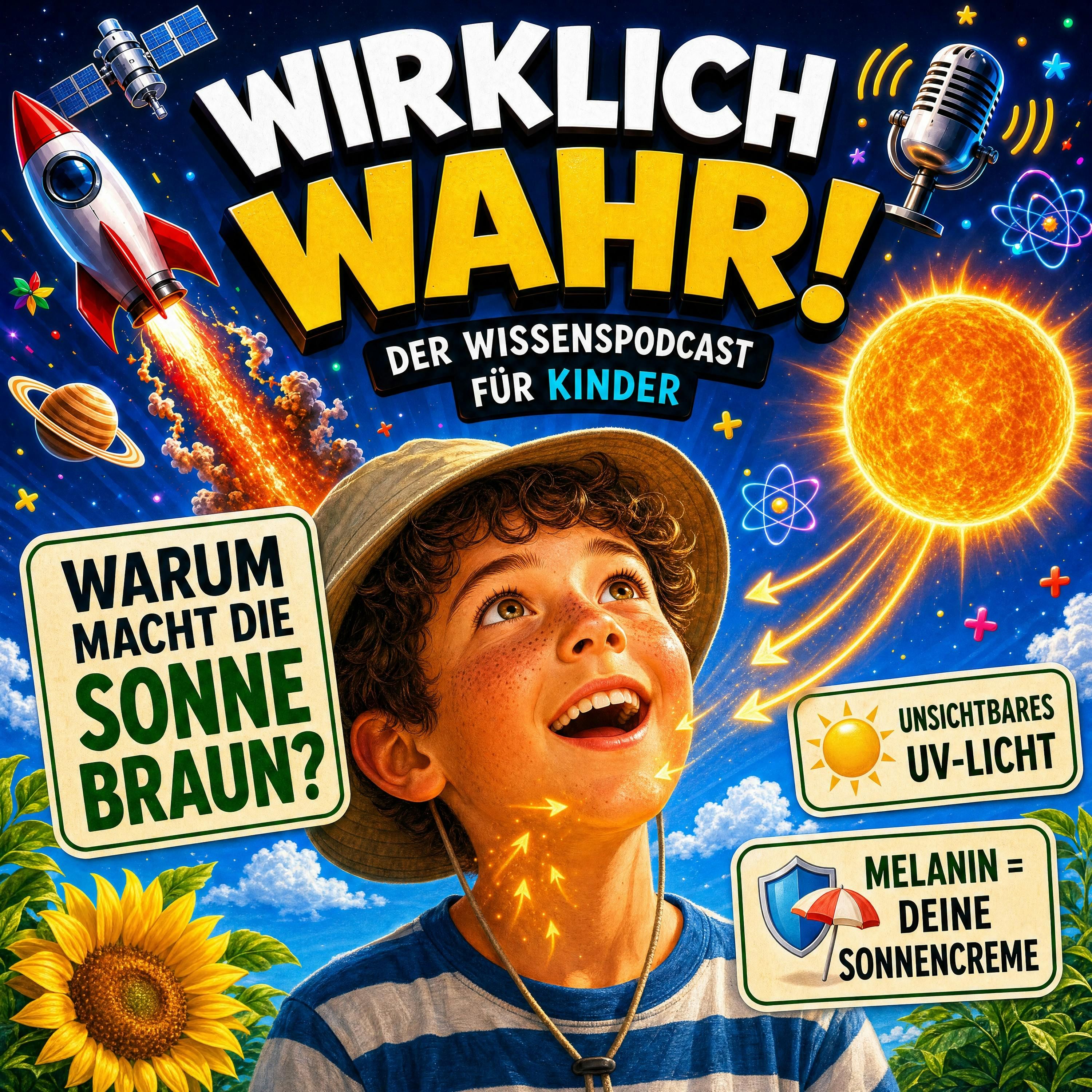 Wow! Warum macht die Sonne braun - und manchmal rot?