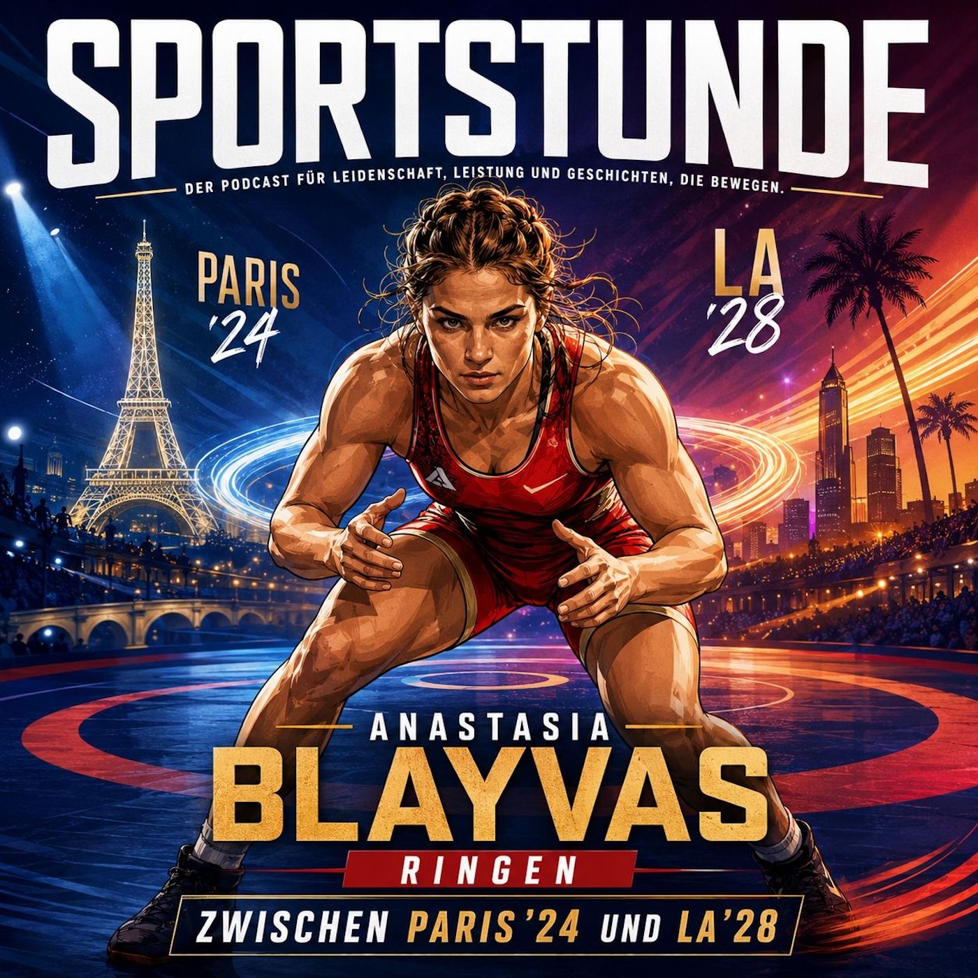 Ringerin Anastasia Blayvas: Zwischen Olympia-Traum, EM-Bronze und dem Weg nach Los Angeles 2028