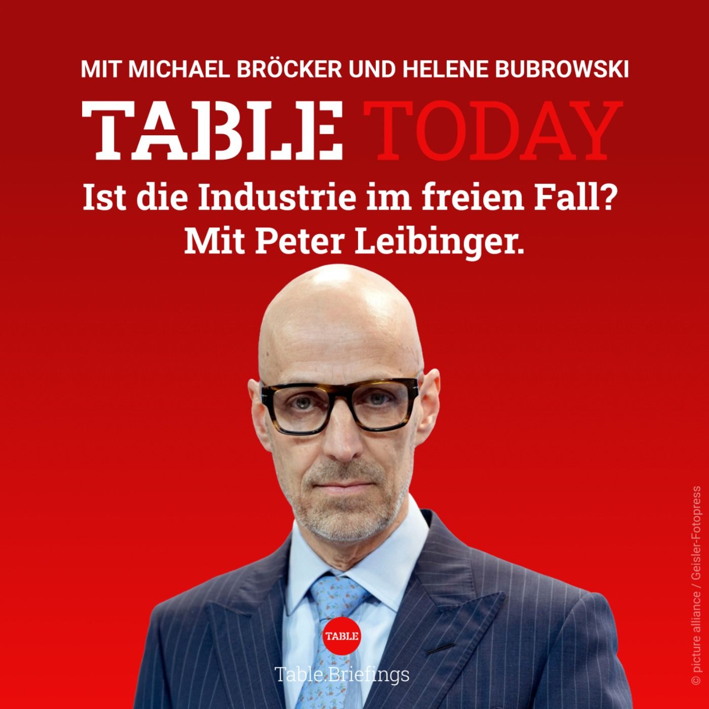 Ist die Industrie im freien Fall? Mit Peter Leibinger.