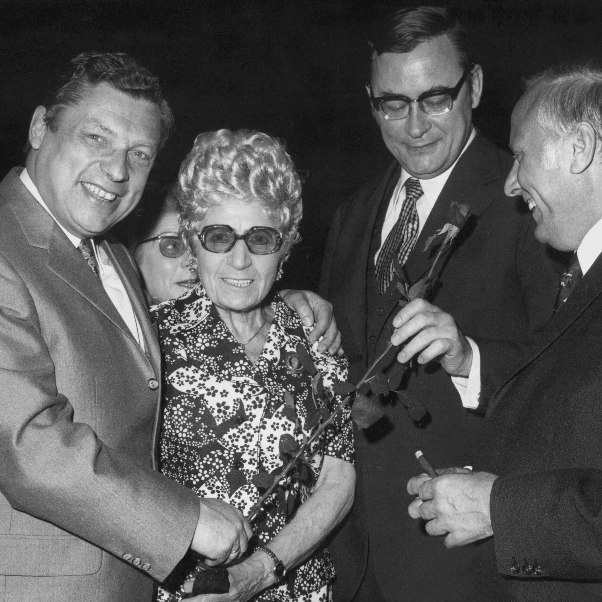22.06.1955: Jeanette Wolff hält eine Rede im Bundestag