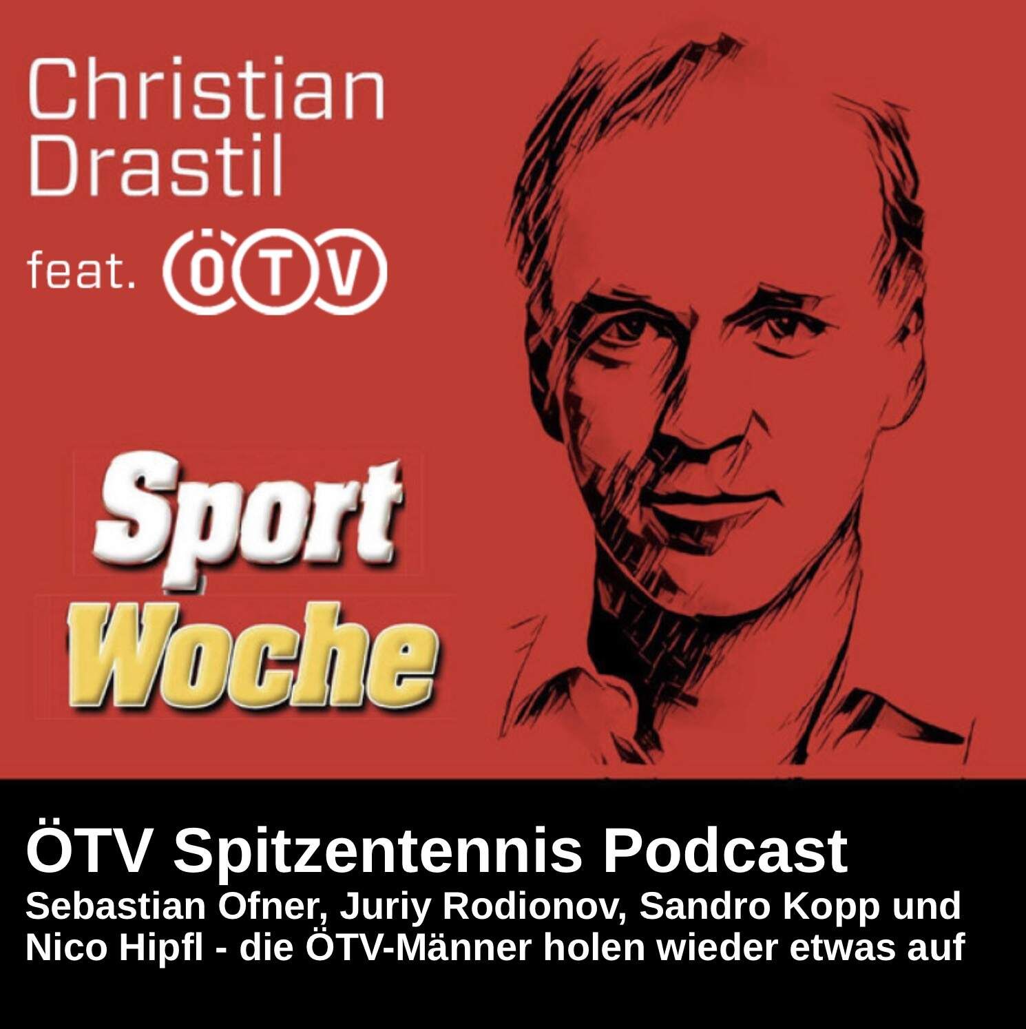 SportWoche ÖTV-Spitzentennis Podcast: Sebastian Ofner, Juriy Rodionov, Sandro Kopp, Nico Hipfl - die ÖTV-Männer holen wieder etwas auf