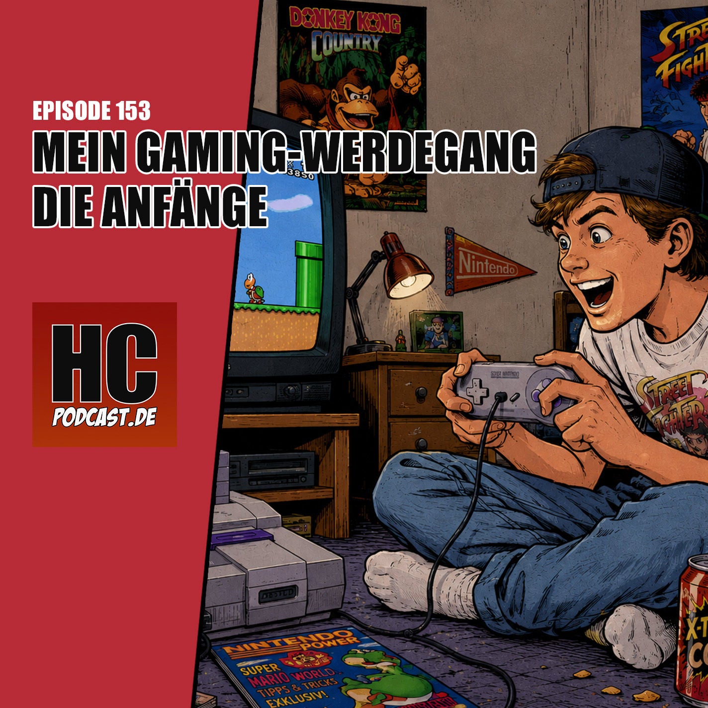 Episode 153: Mein Gaming-Werdegang - Vom Atari 2600, NES & Game Boy bis zum SNES und Amiga 500