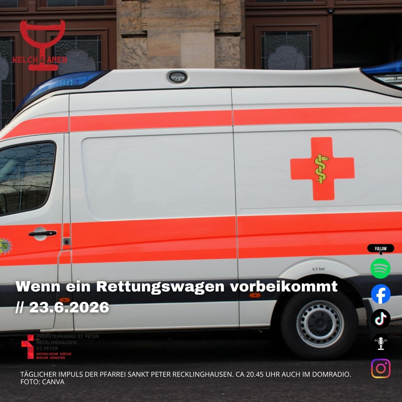 Wenn der Rettungswagen kommt // 23.6.2026