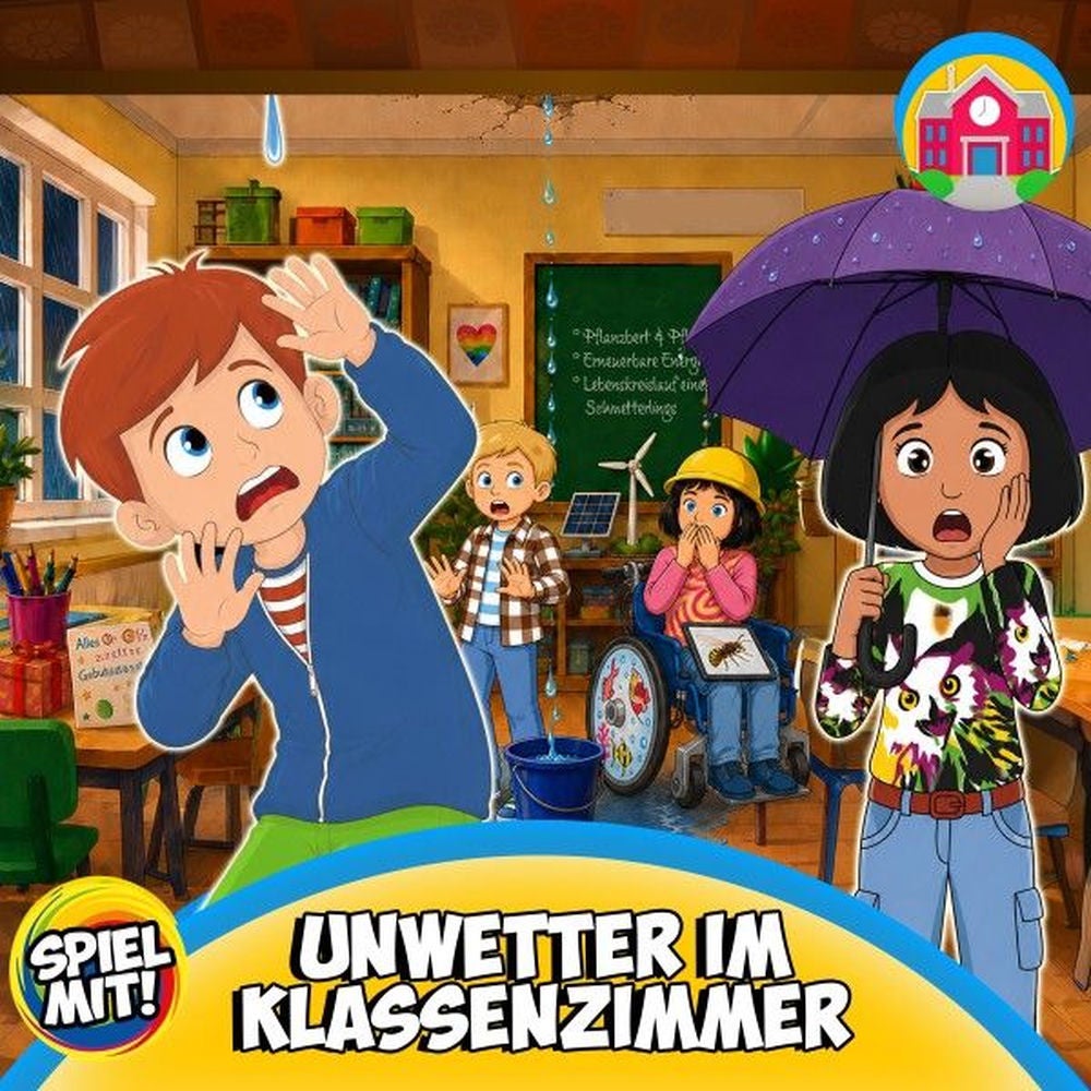 Unwetter im Klassenzimmer!