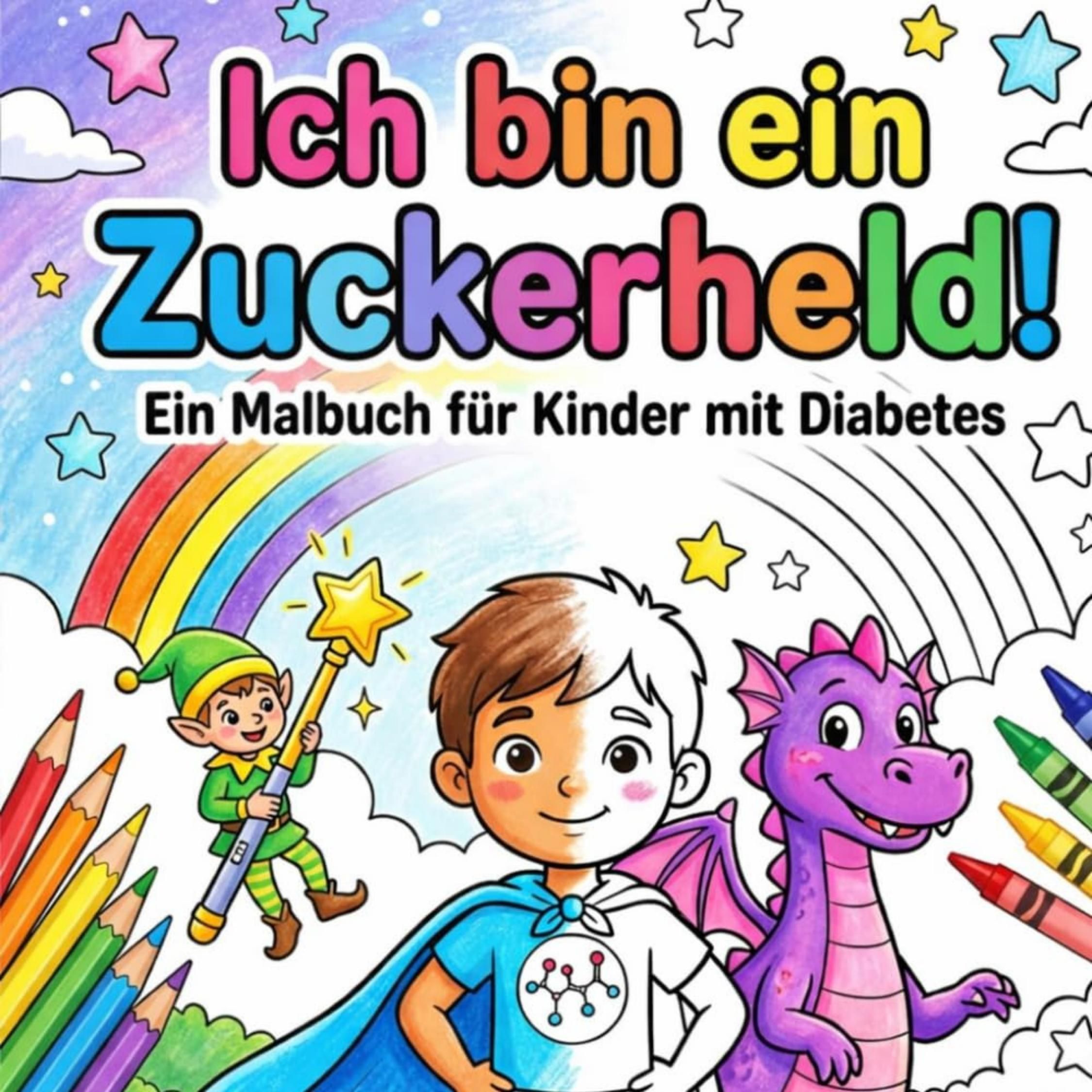 465 - Ein Malbuch für kleine Zuckerhelden: Warum Kinder mit Diabetes mehr Mutmacher brauchen