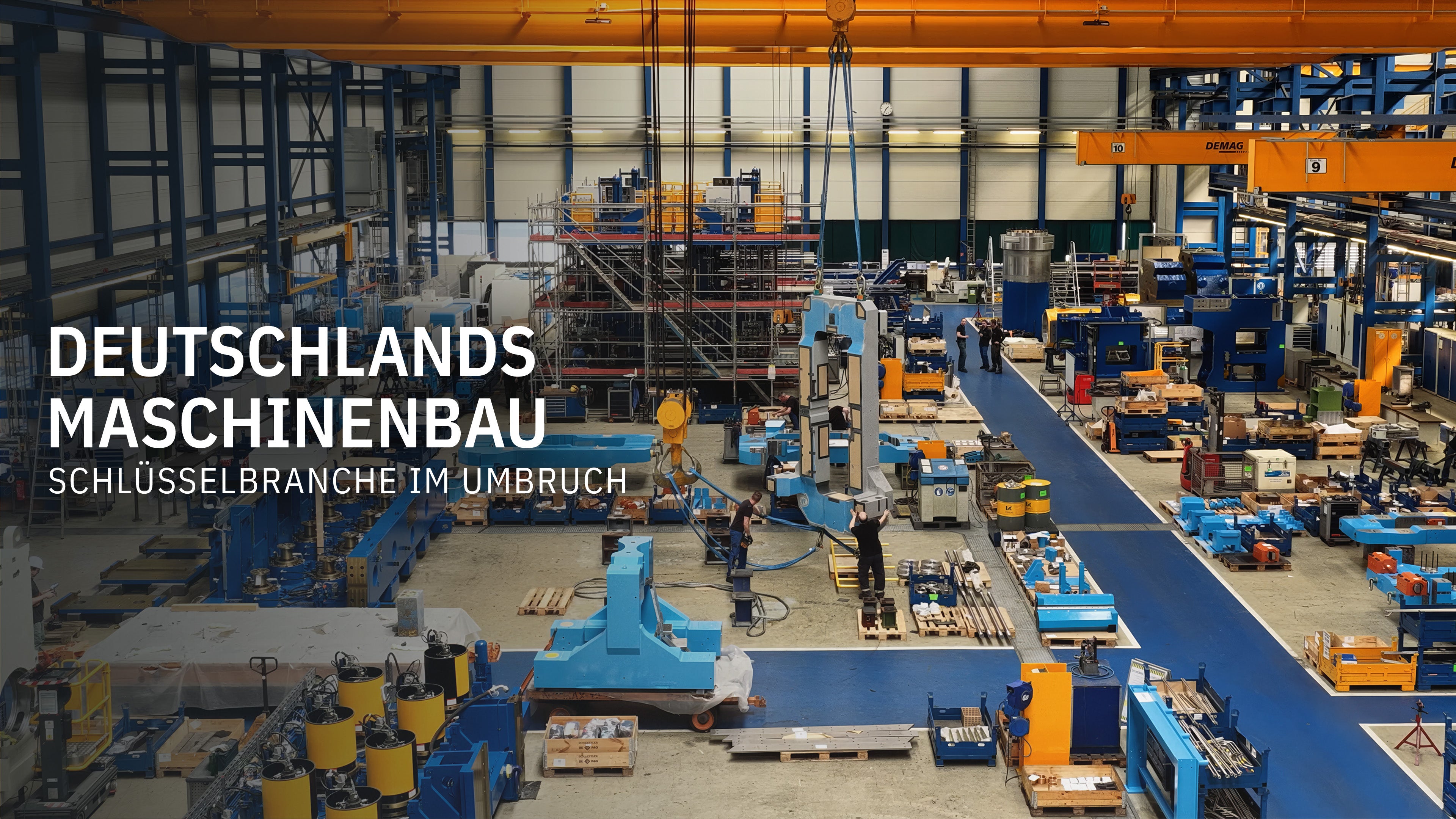 Deutschlands Maschinenbau - Schlüsselbranche im Umbruch