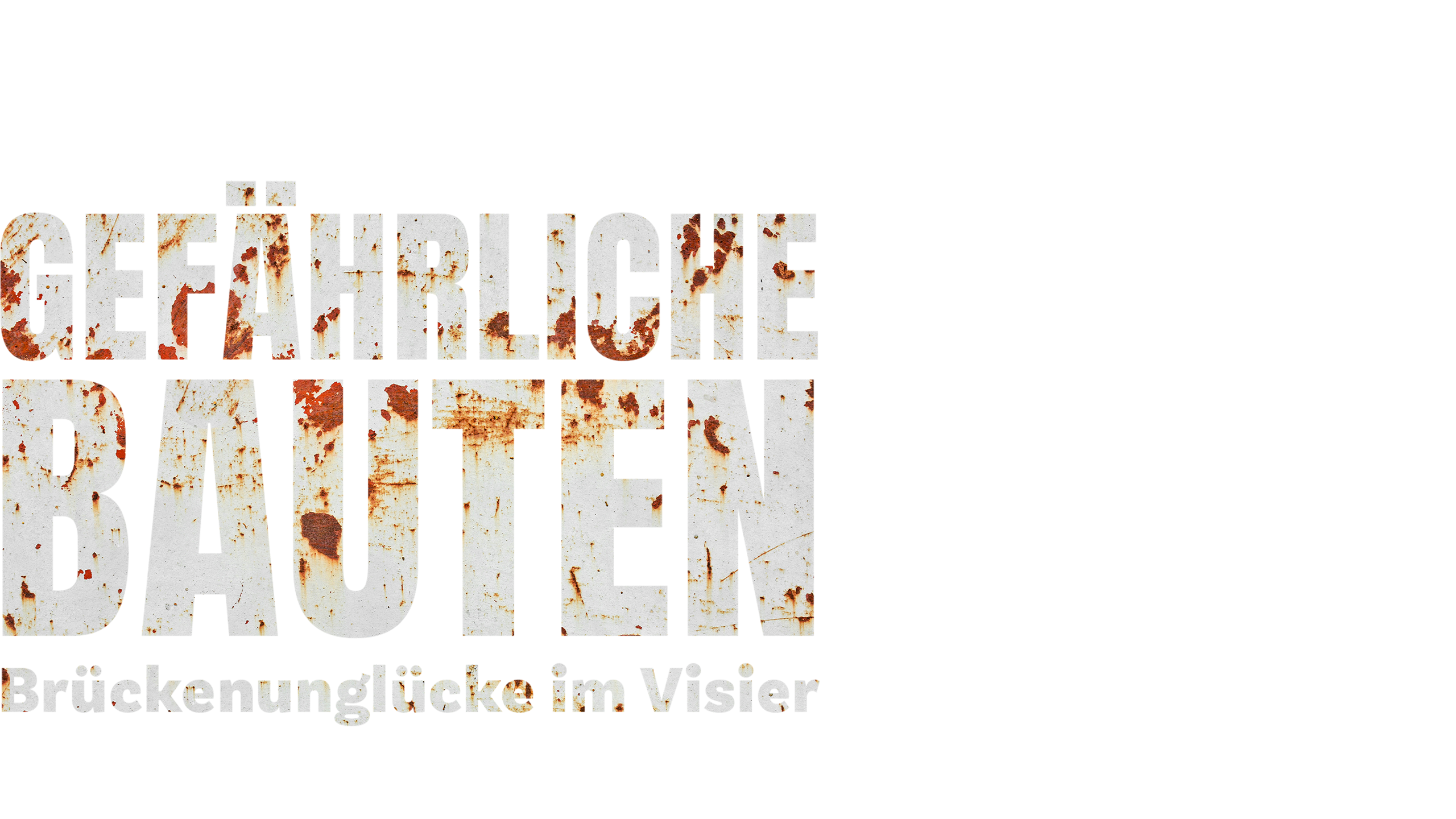 Gefährliche Bauten - Brückenunglücke im Visier