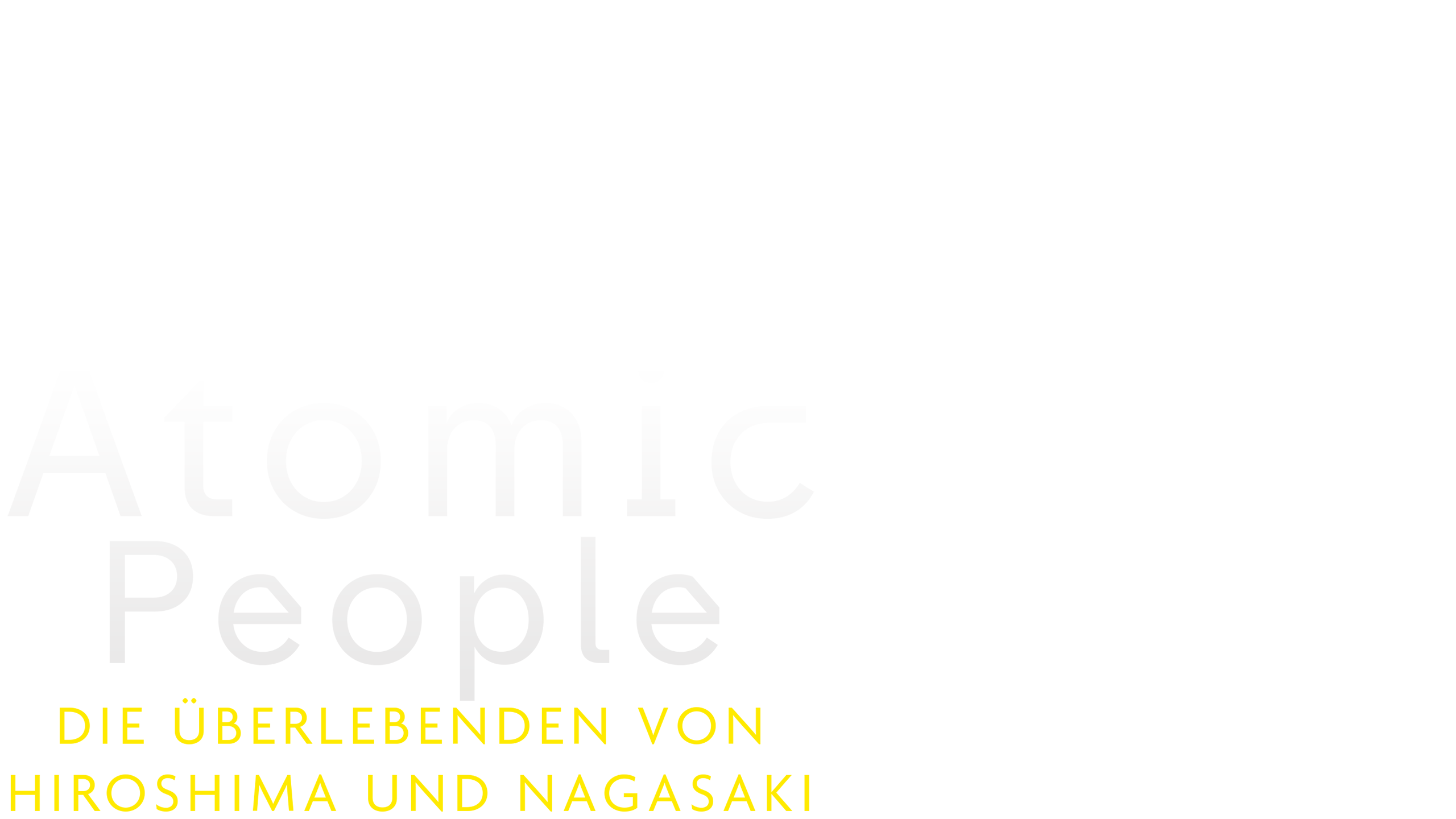 Atomic People - Die Überlebenden von Hiroshima und Nagasaki