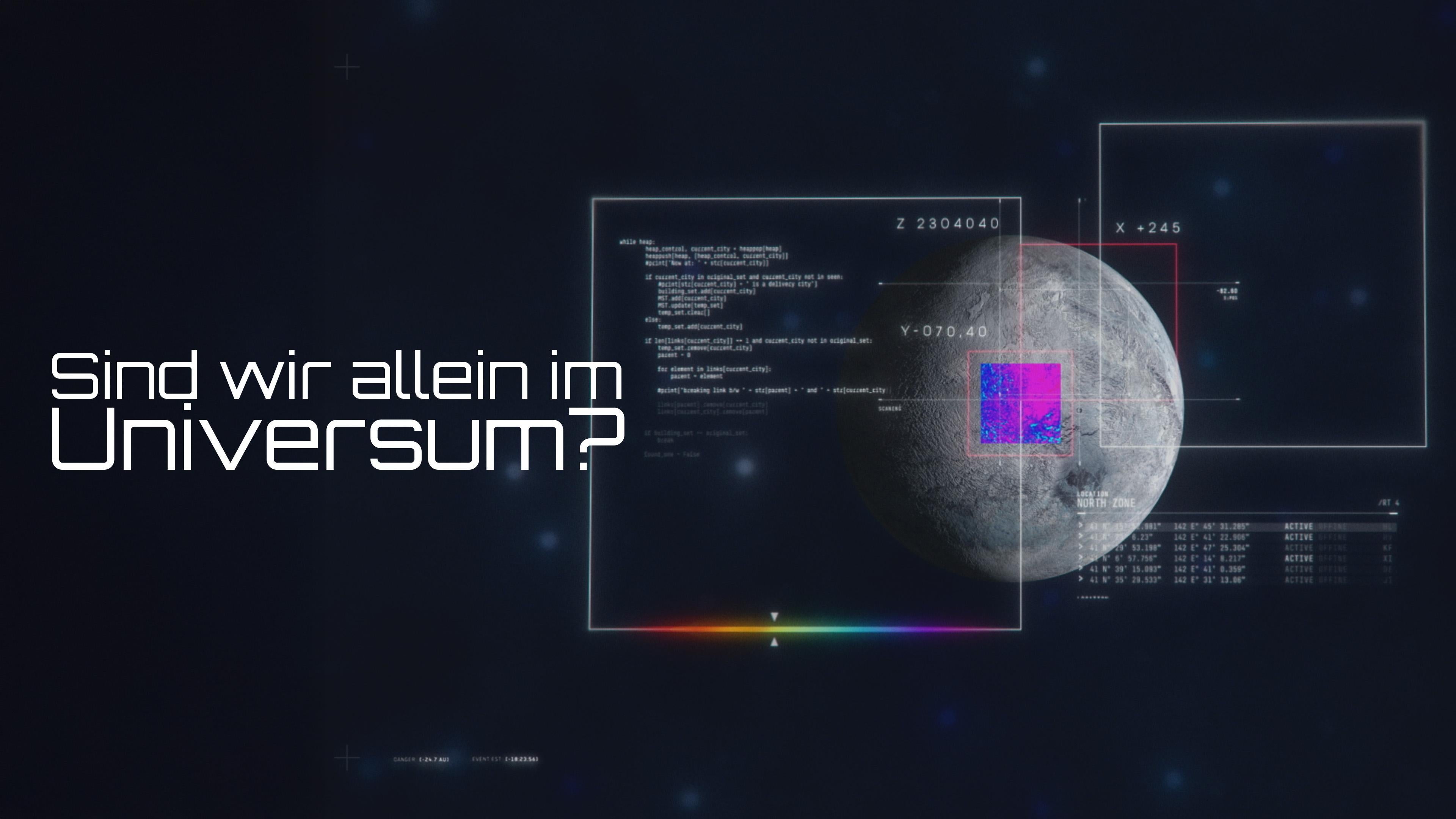 Sind wir allein im Universum?