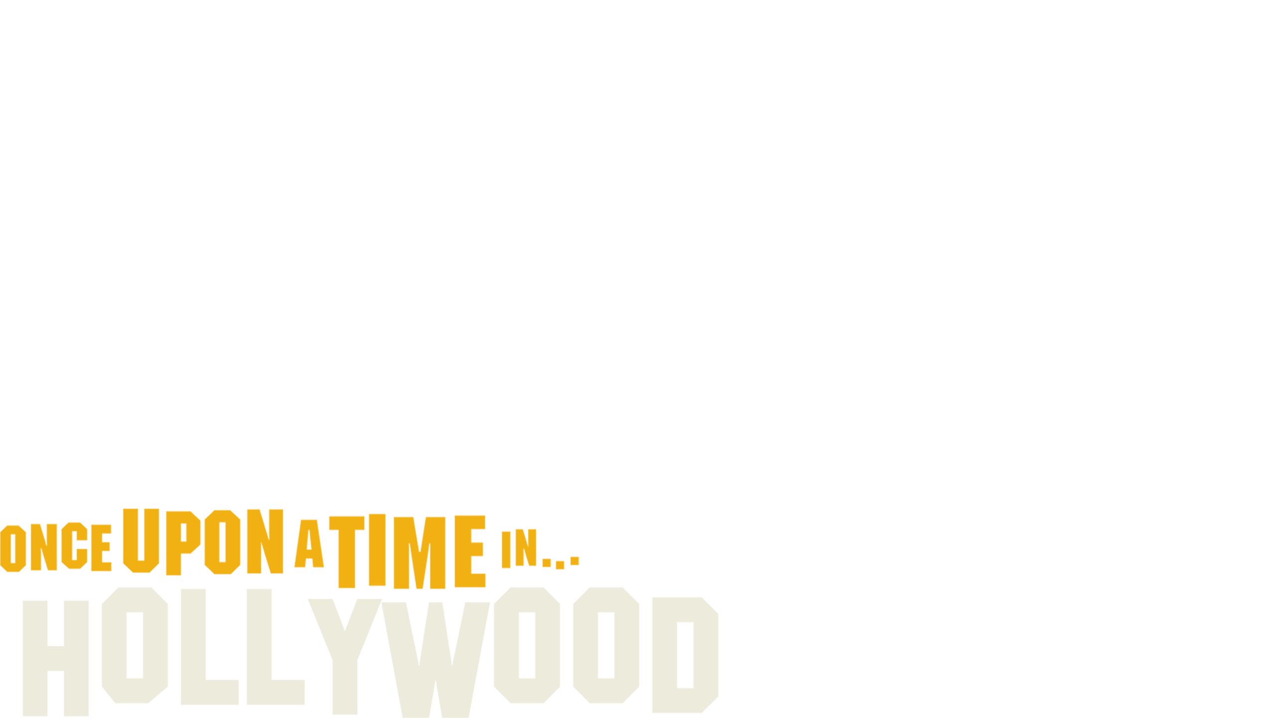 Once Upon a Time in Hollywood