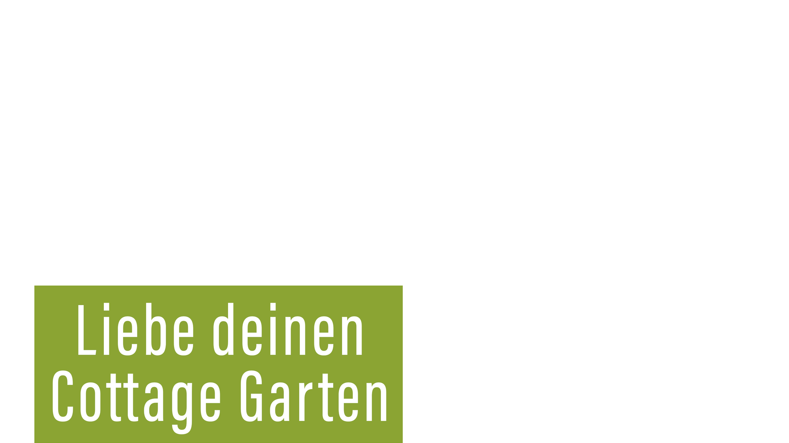 Alan Titchmarsh: Liebe deinen Cottage Garten