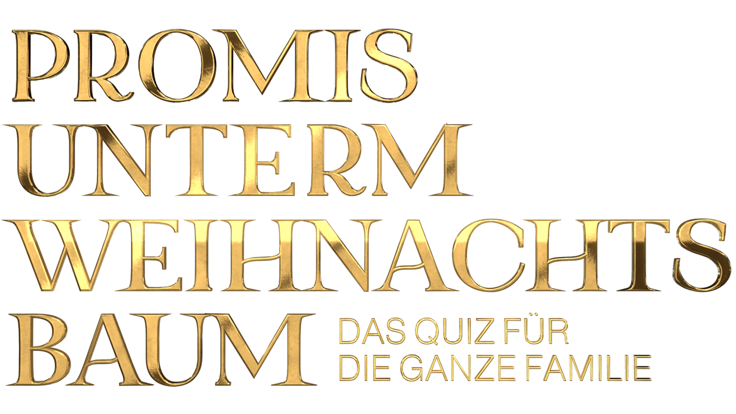 Promis unterm Weihnachtsbaum - Das Quiz für die ganze Familie