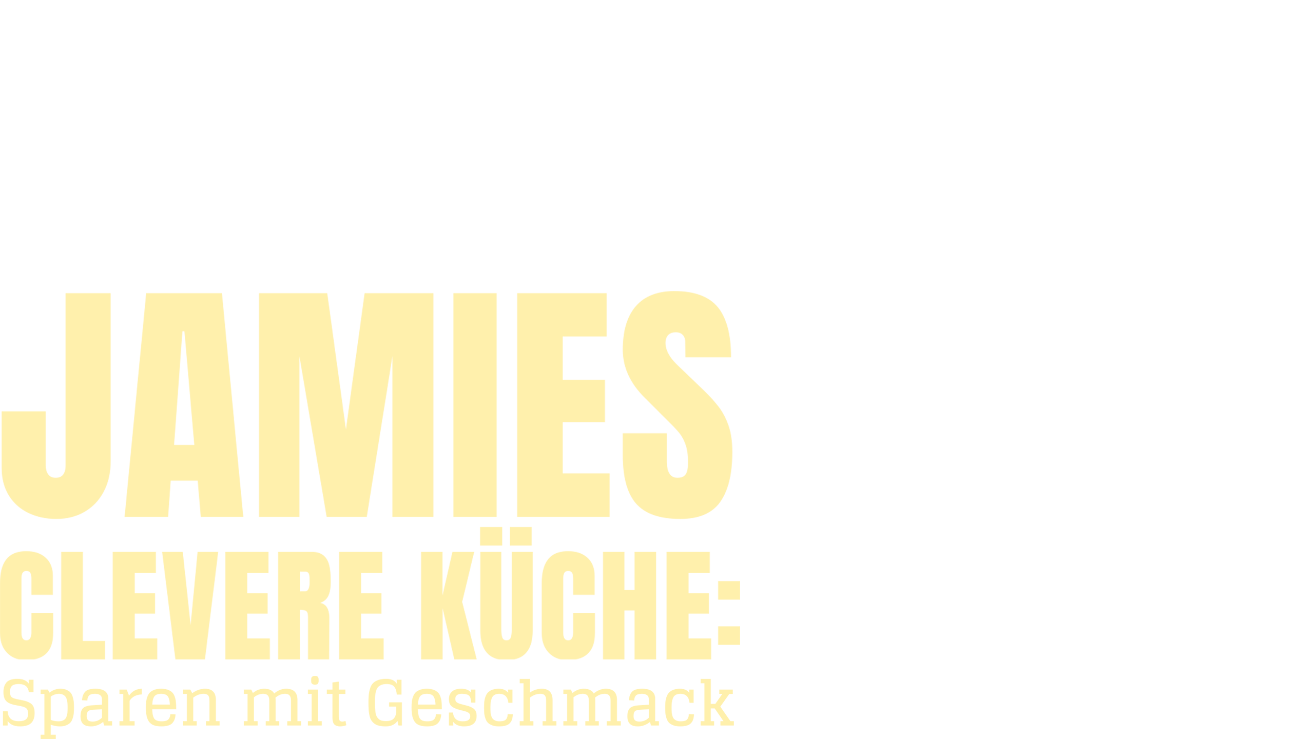 Jamies clevere Küche: Sparen mit Geschmack