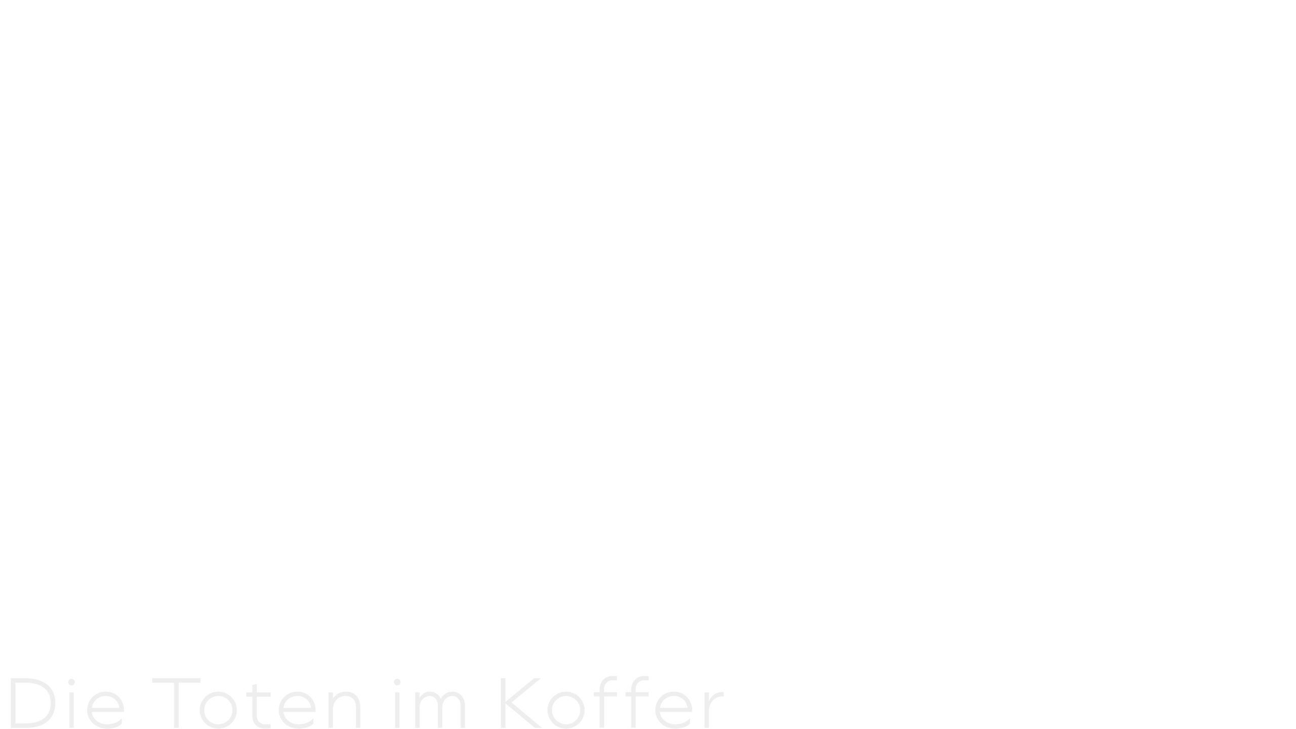 Suitcase Murders - Die Toten im Koffer