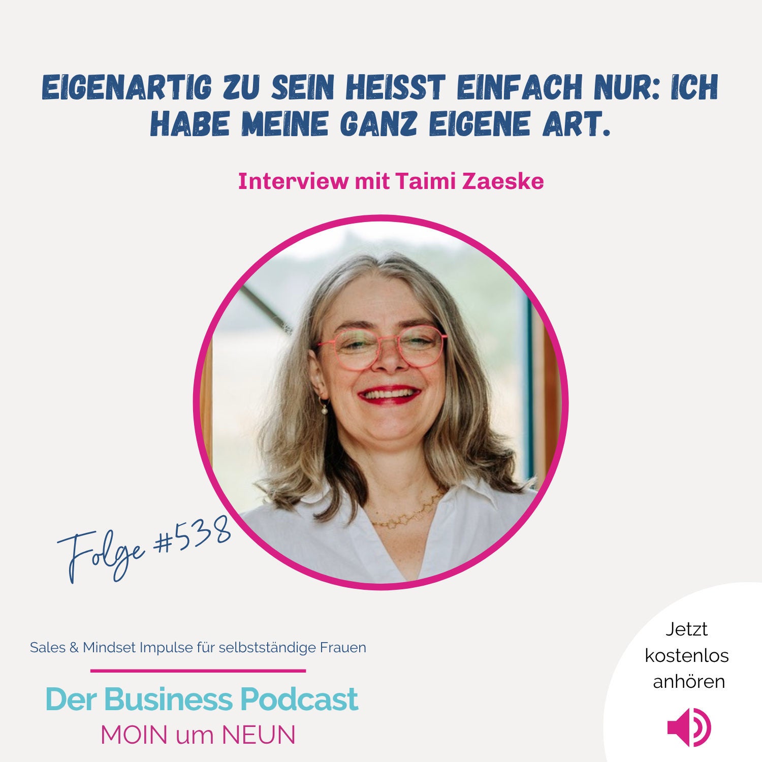 Warum du aufhören solltest, jemand anderes zu sein. (#538)