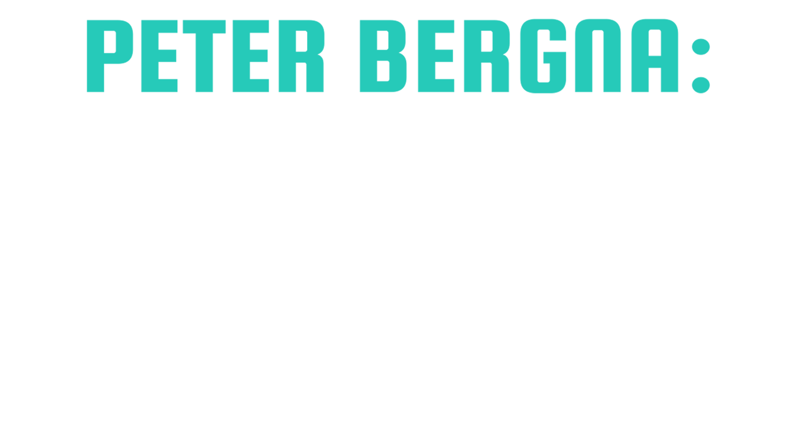 Peter Bergna: Mord statt Scheidung