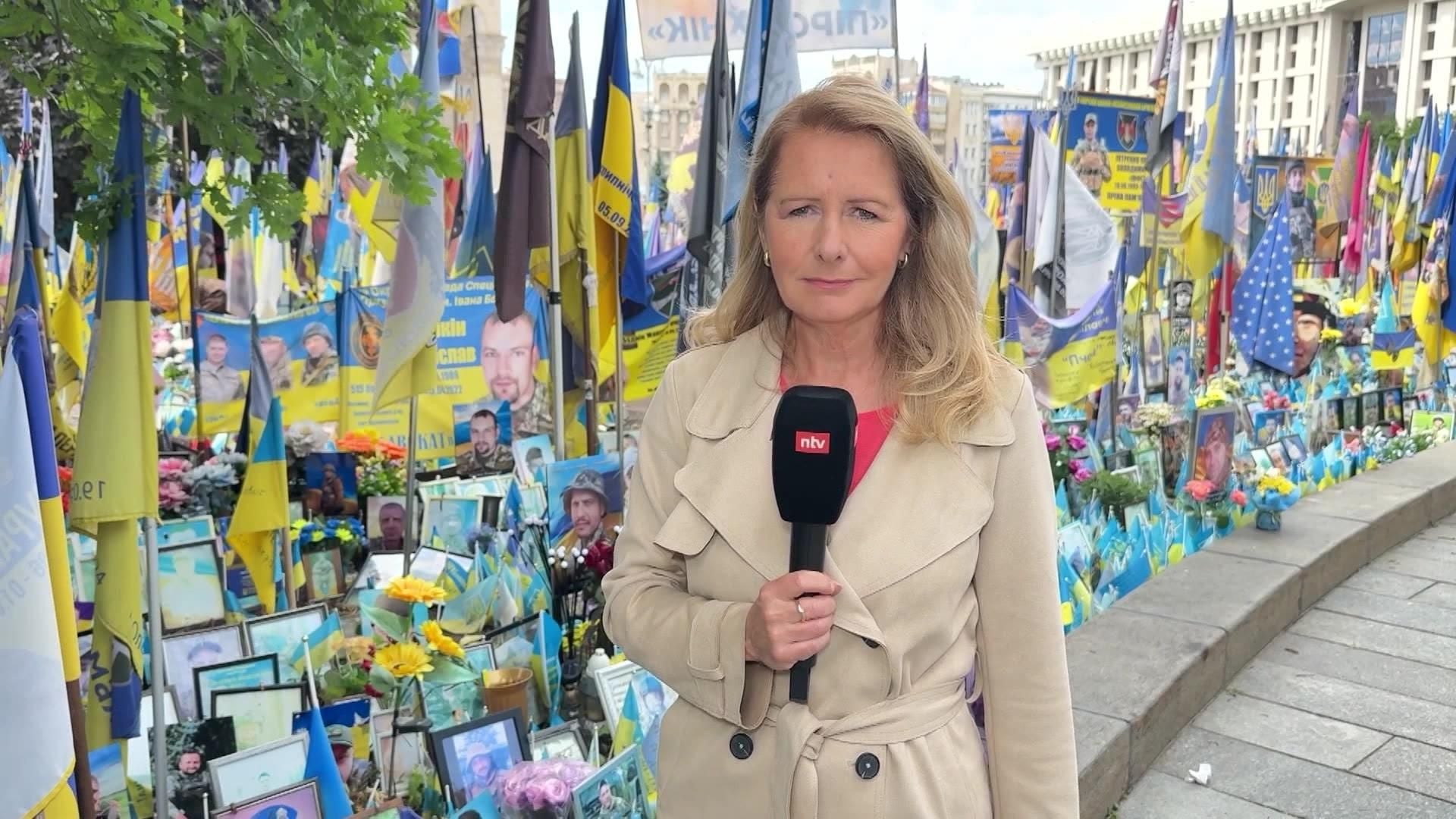 Thema u.a.: Ukraine: Evakuierung nahe der Front