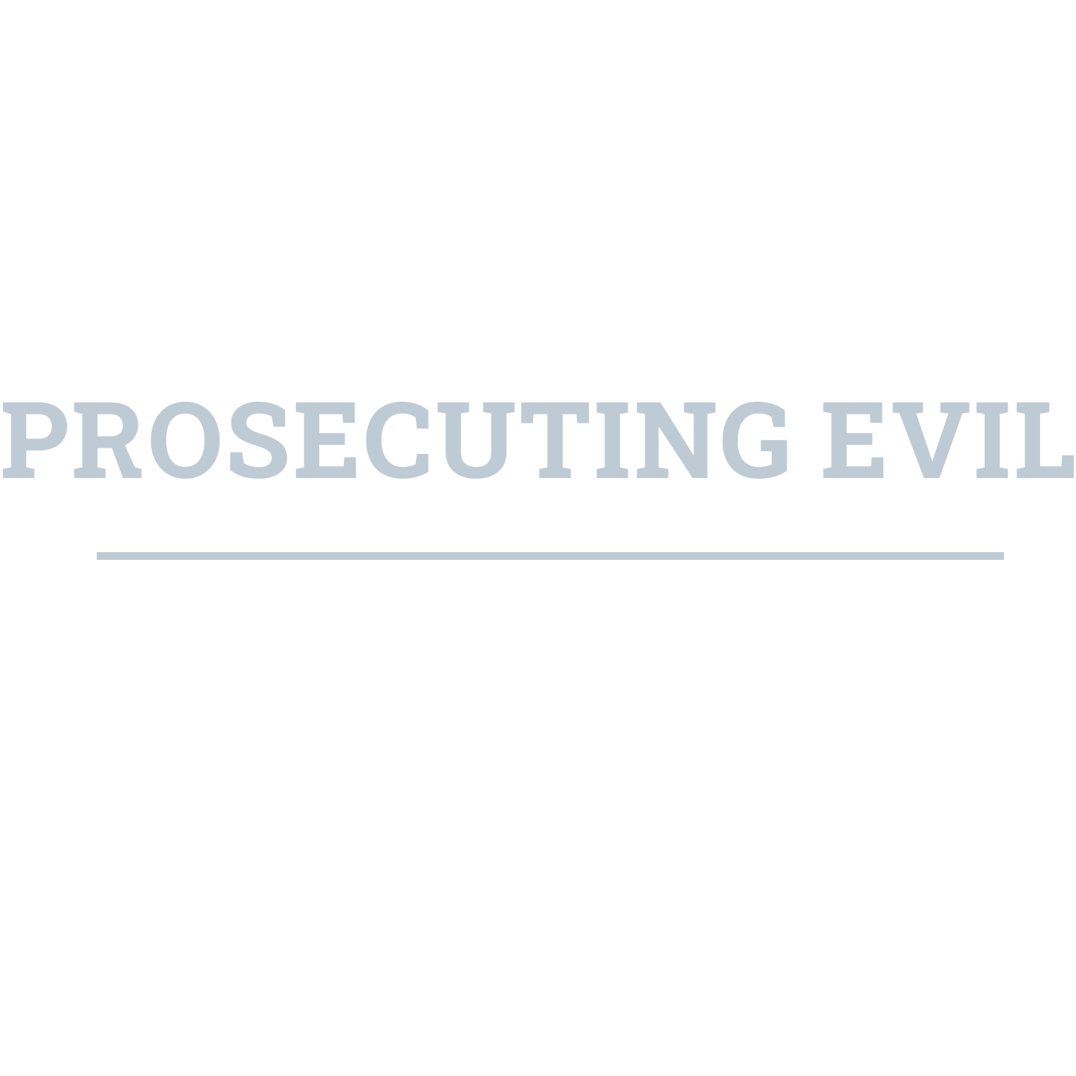 Prosecuting Evil - Das Böse vor Gericht