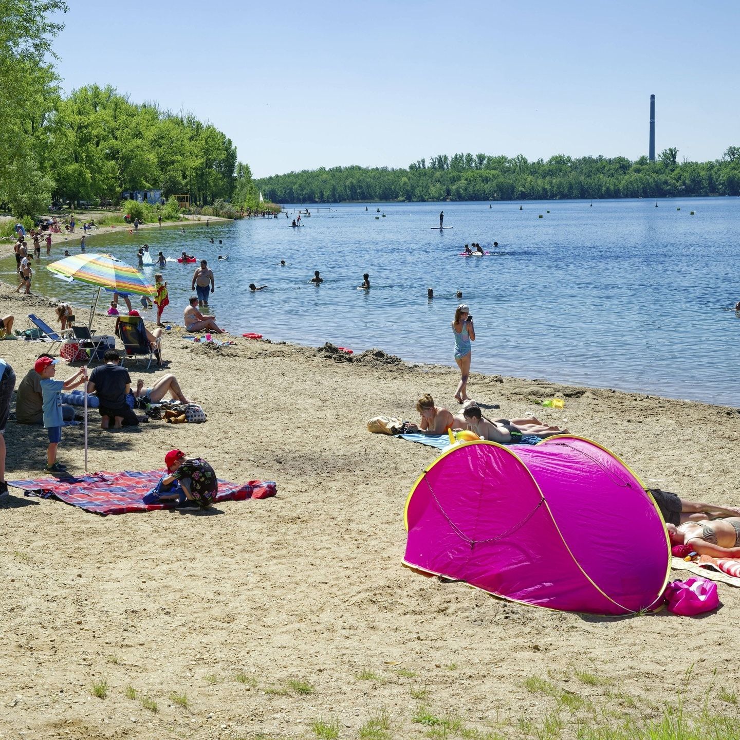 Im Badesee abkühlen: Dieses Jahr eine besonders gute Idee?